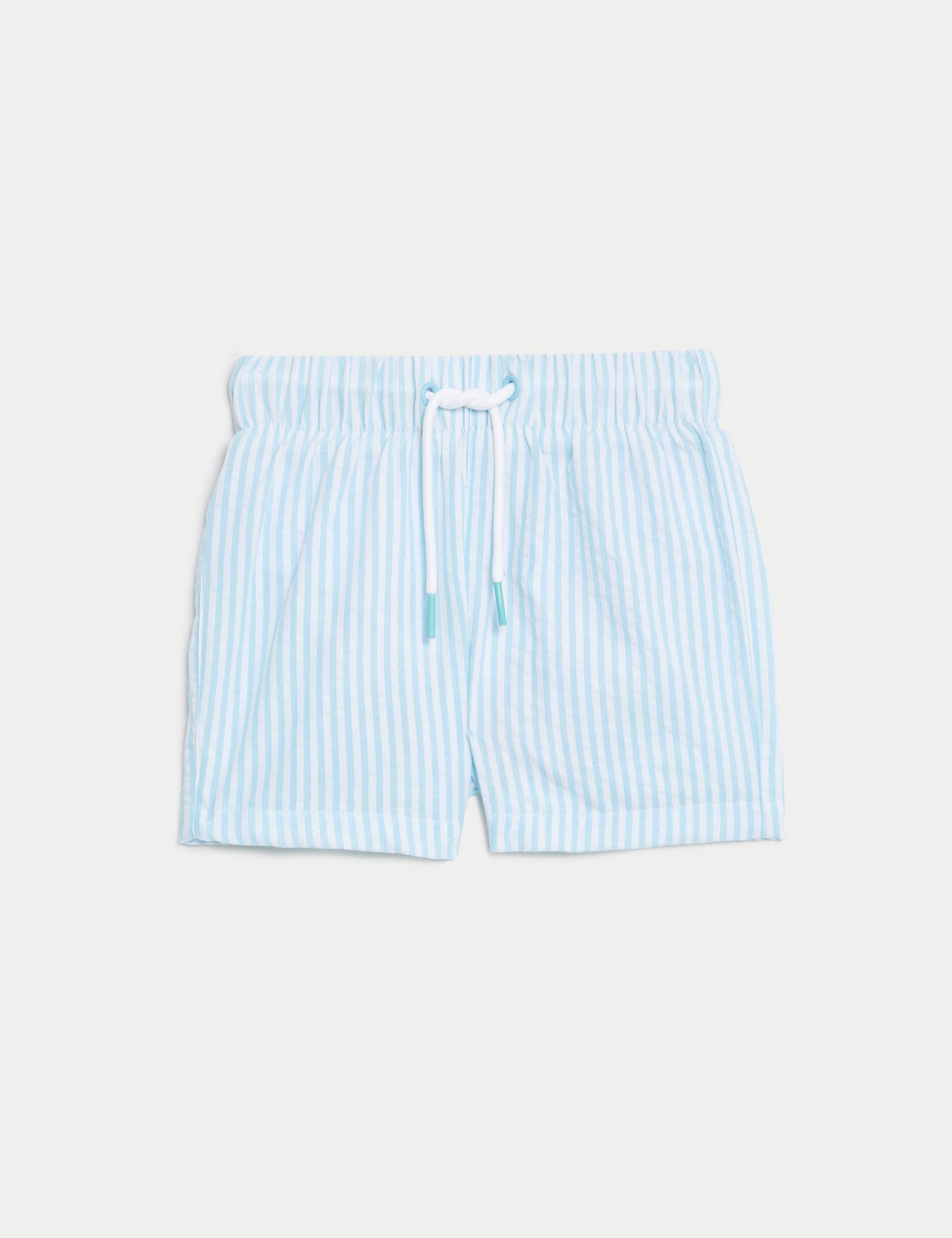 M&S Boys Striped Swim Shorts (0-3 Yrs)