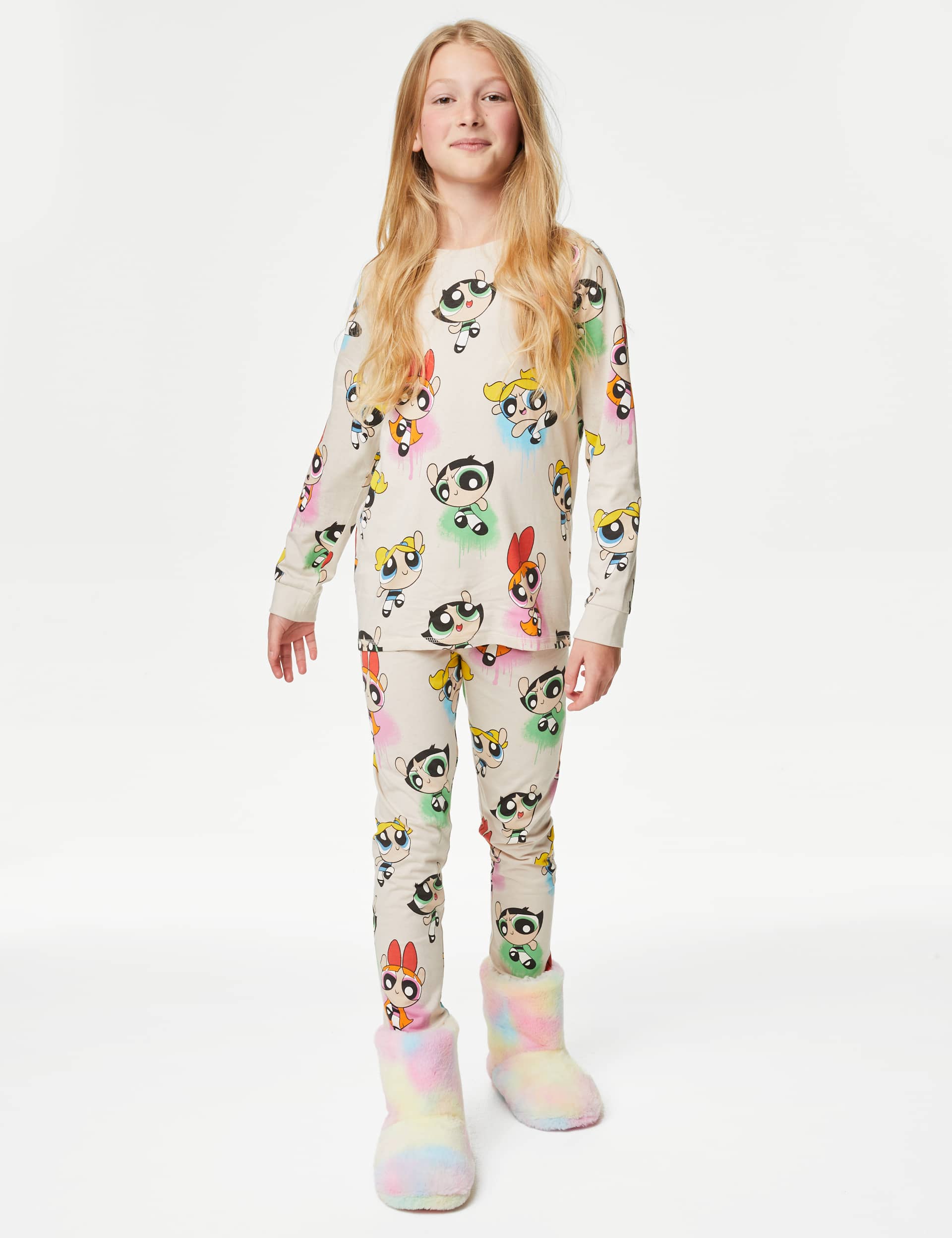 M&S Girls Powerpuff Girls  Pyjamas (6-16 Yrs)