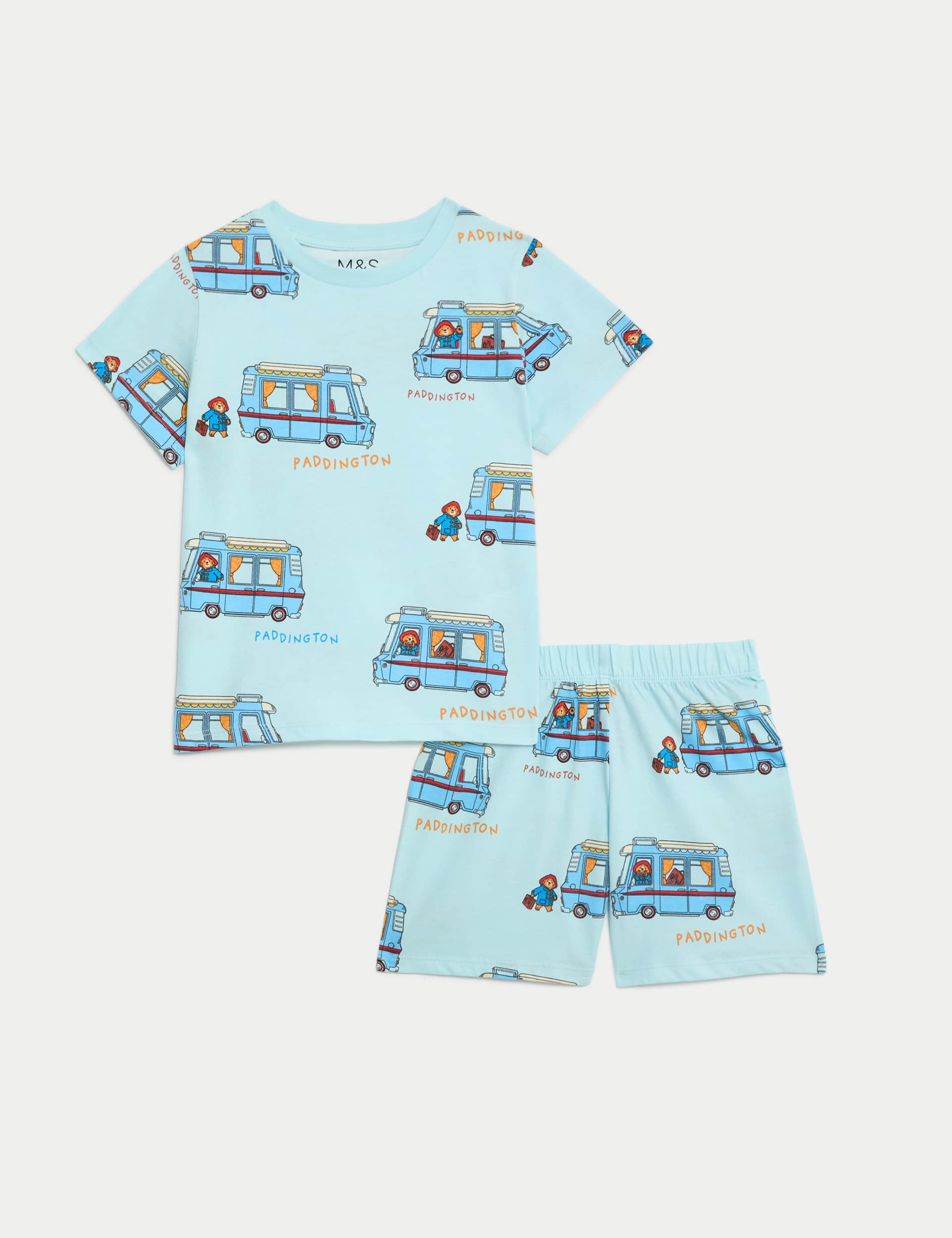 M&S Boys Paddington Pyjamas (1-7 Yrs) - 2-3 Y - Blue Mix, Blue Mix