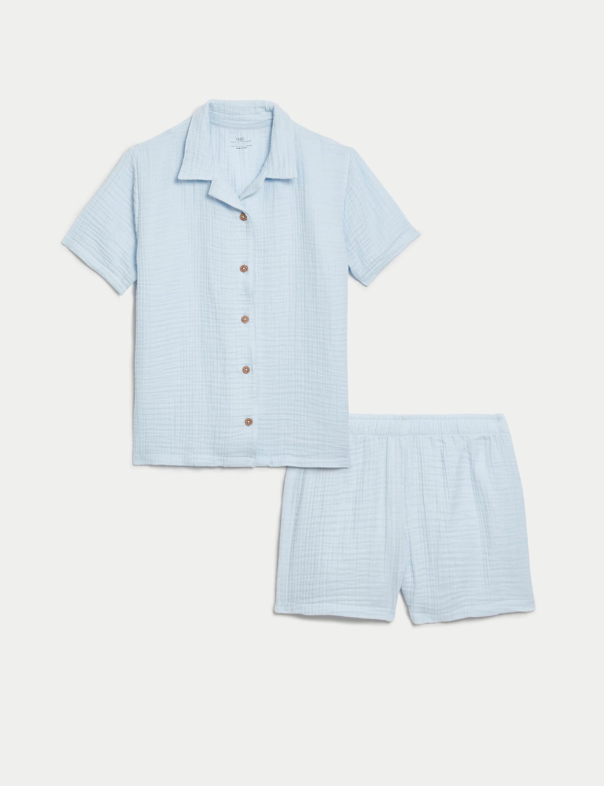 M&S Girls Pure Cotton Pyjamas (1-16 Yrs)