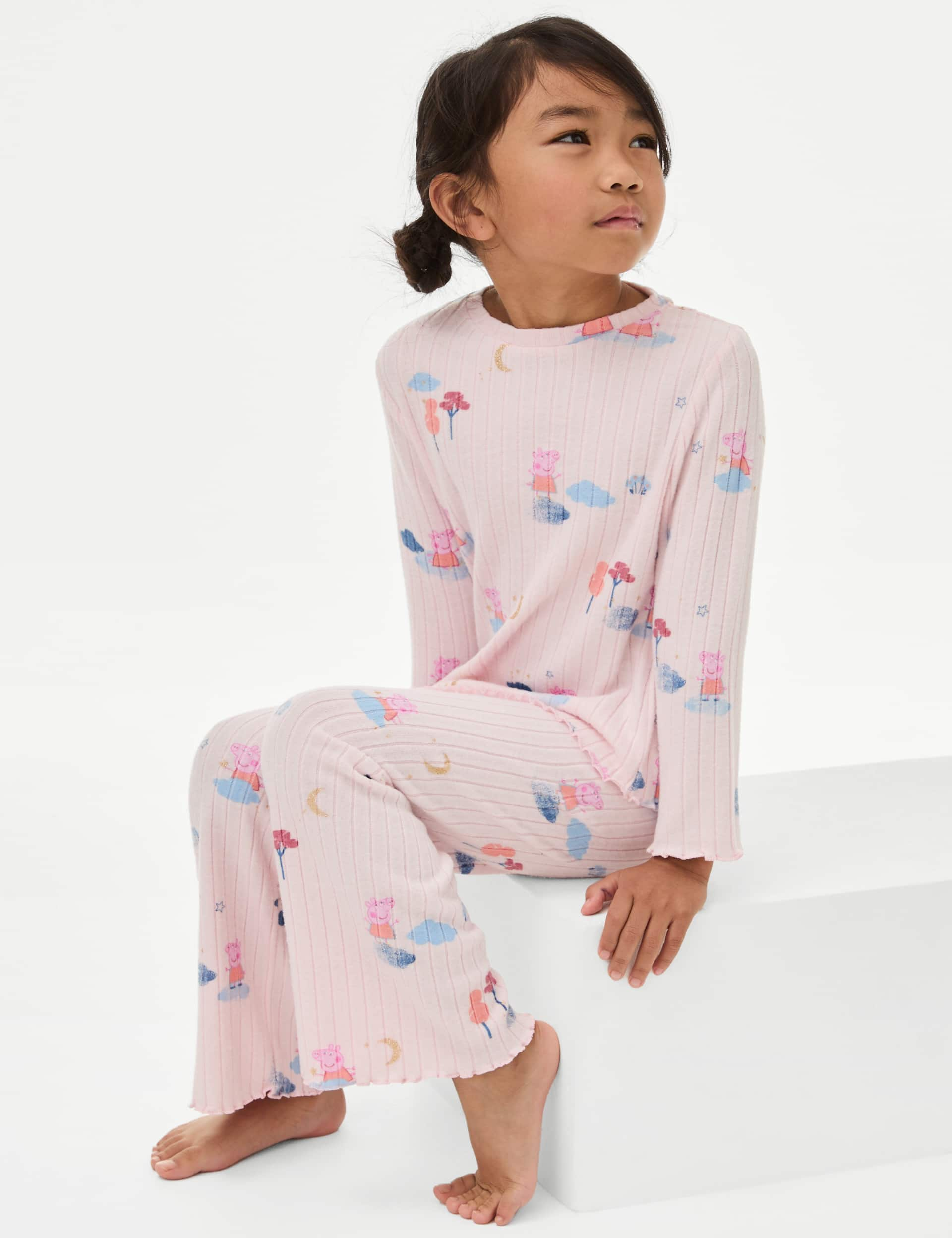 M&S Girls Peppa Pig Pyjamas (1-7 Yrs) - 2-3 Y - Blush, Blush