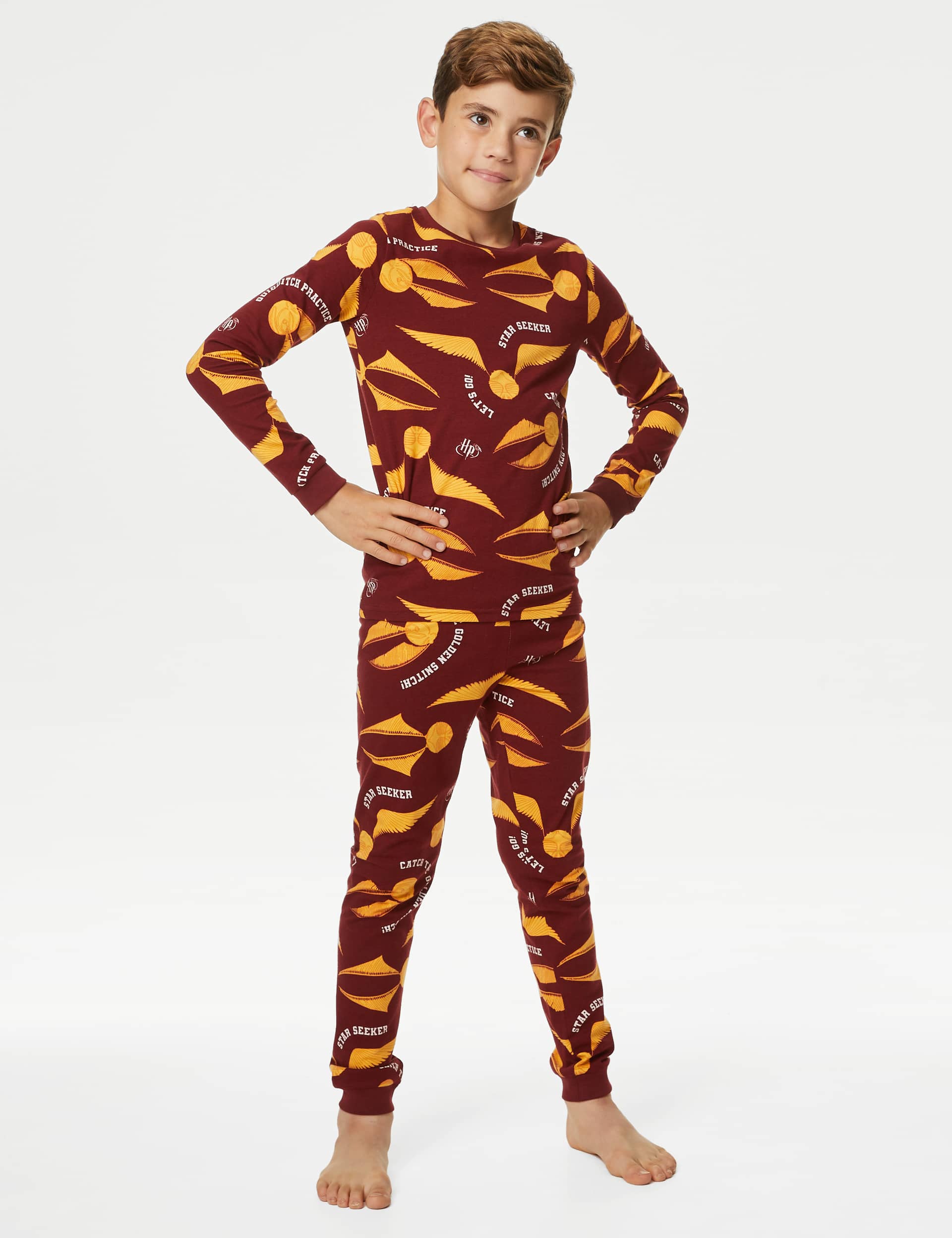 M&S Harry Potter Pyjamas (6-14 Yrs) - 10-11 - Red Mix, Red Mix