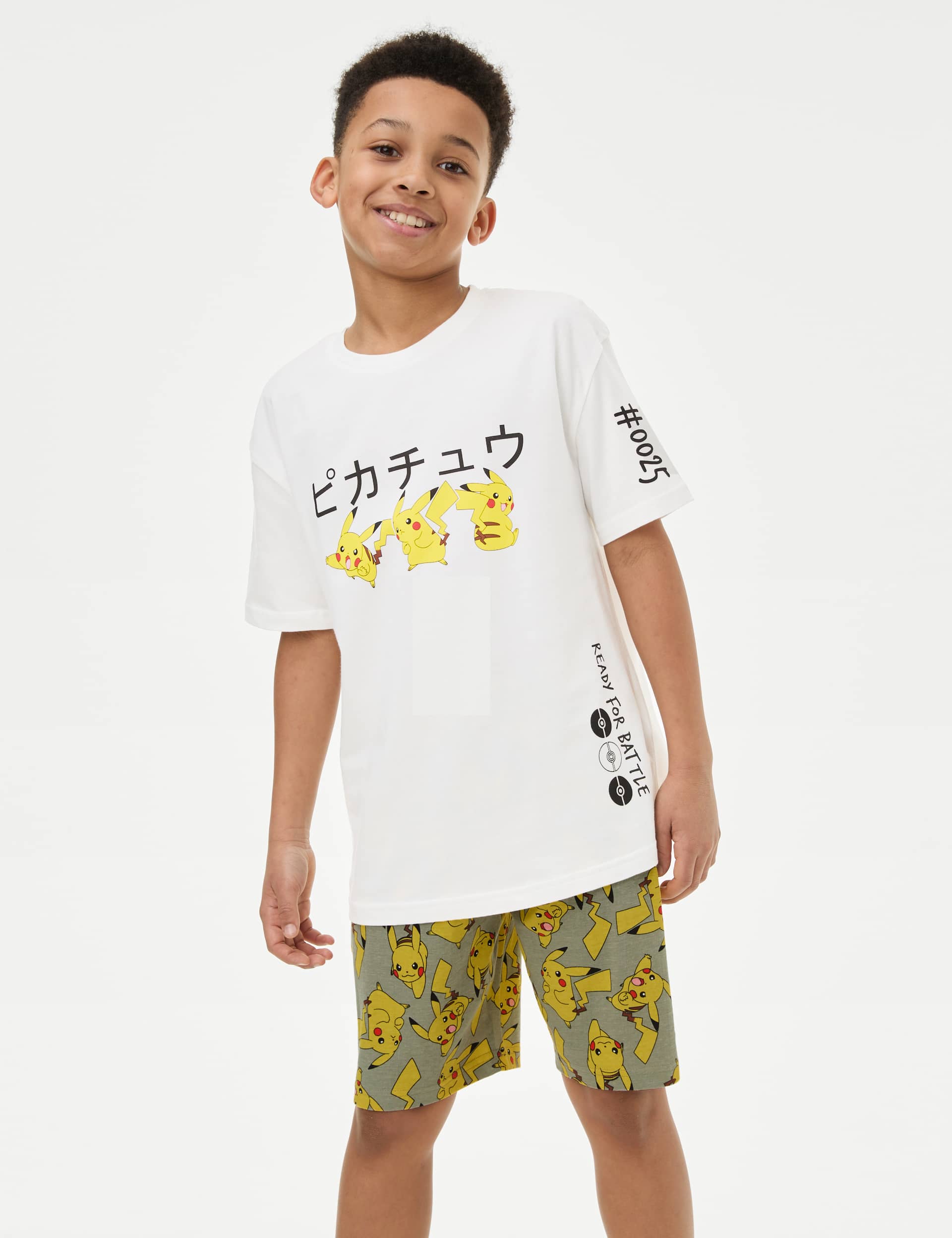 M&S Boys Pokmon Pyjamas (6-16 Yrs) - 8-9 Y - Calico, Calico