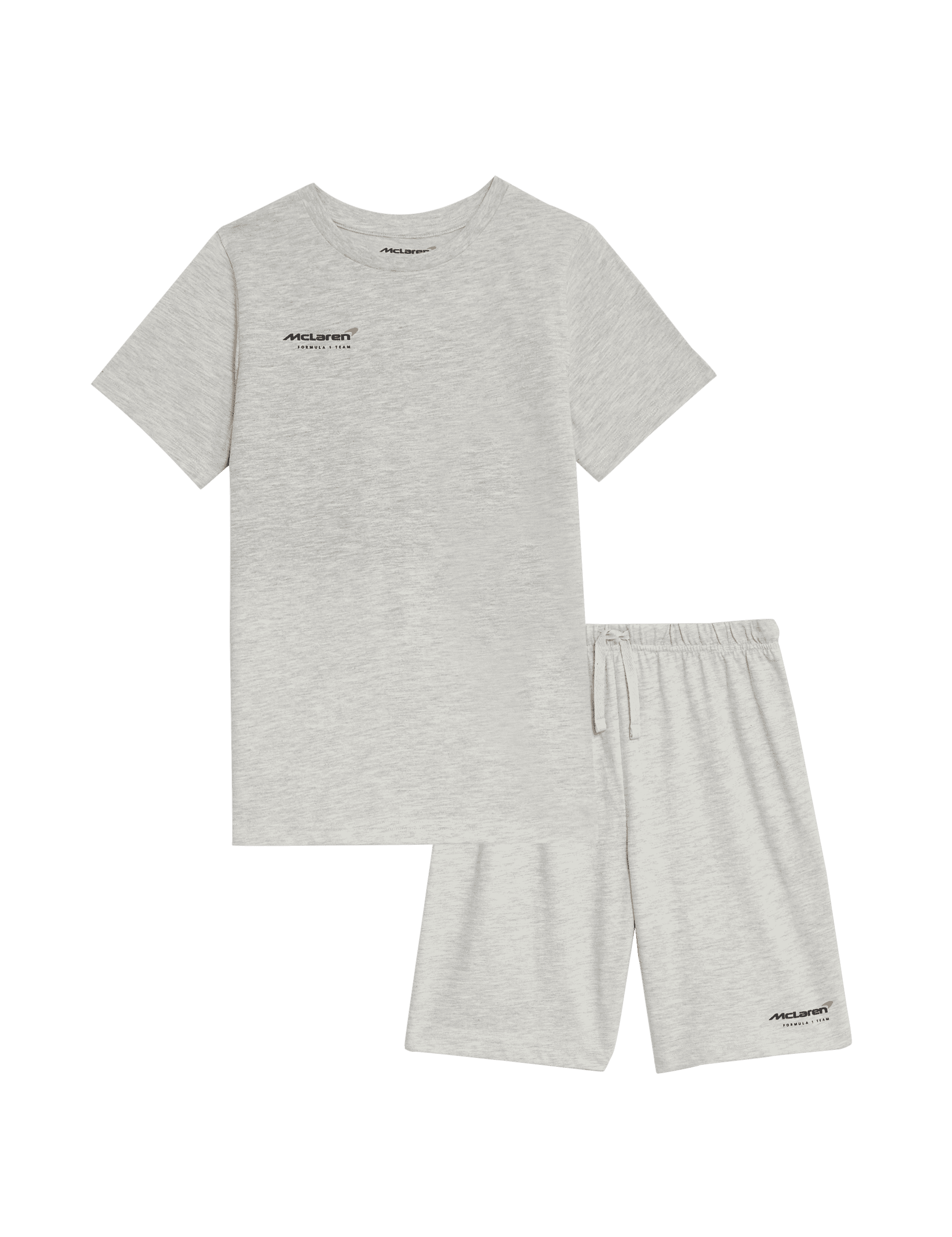 M&S Collection Boys McLaren Pyjamas (6-16 Yrs) - 6-7 Y - Grey Mix, Grey Mix