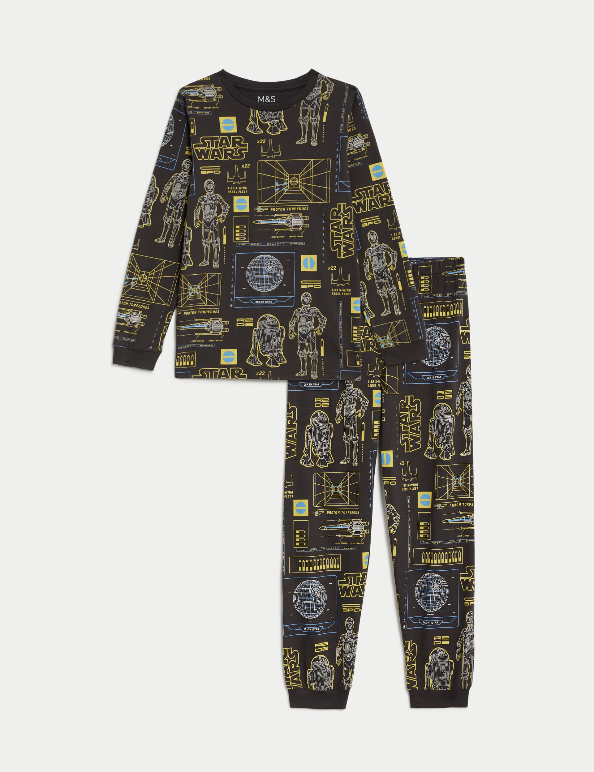 M&S Boys Star Wars  Pyjamas (5-14 Yrs)