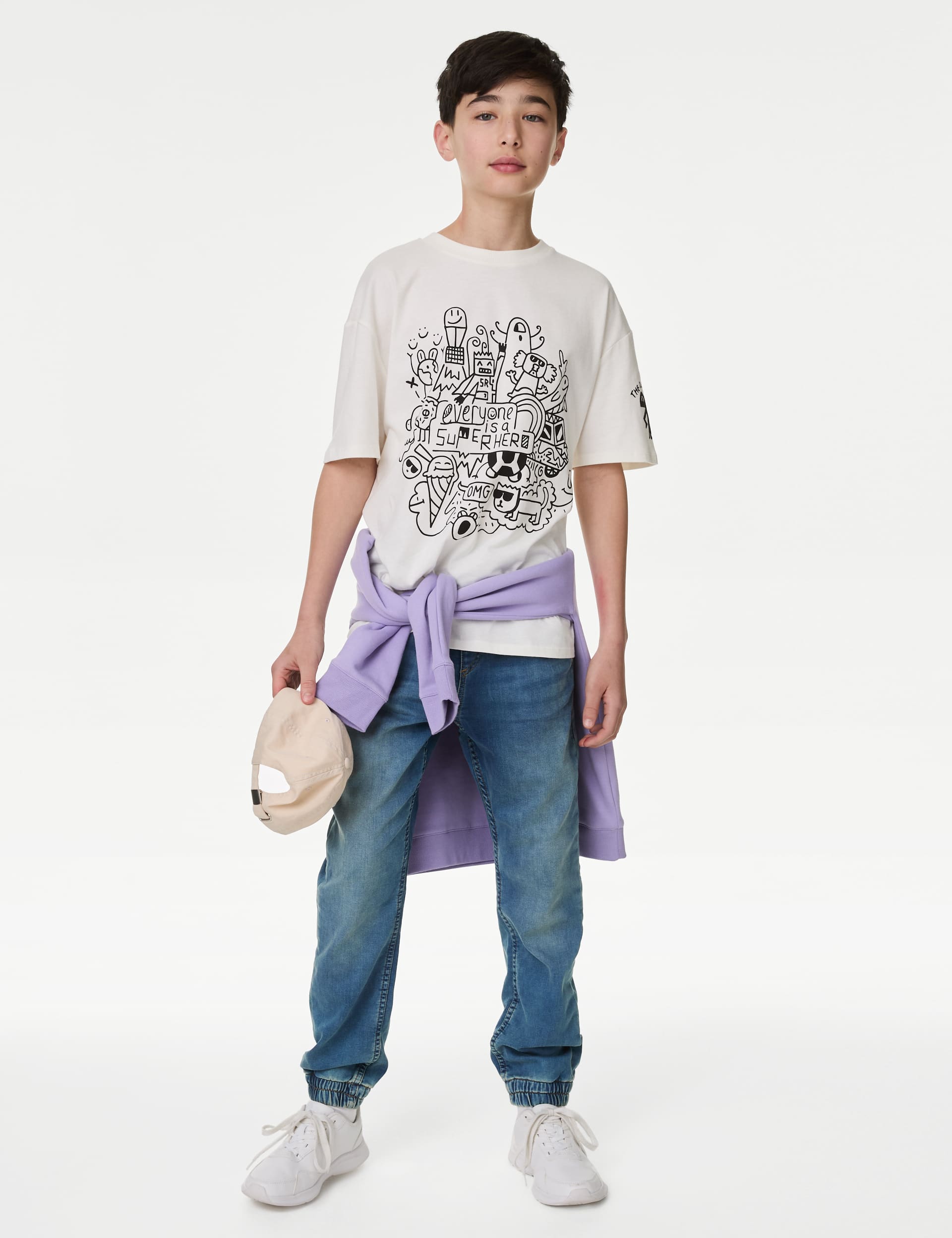 M&S Boys Denim Jogger Jeans (6-16 Yrs)