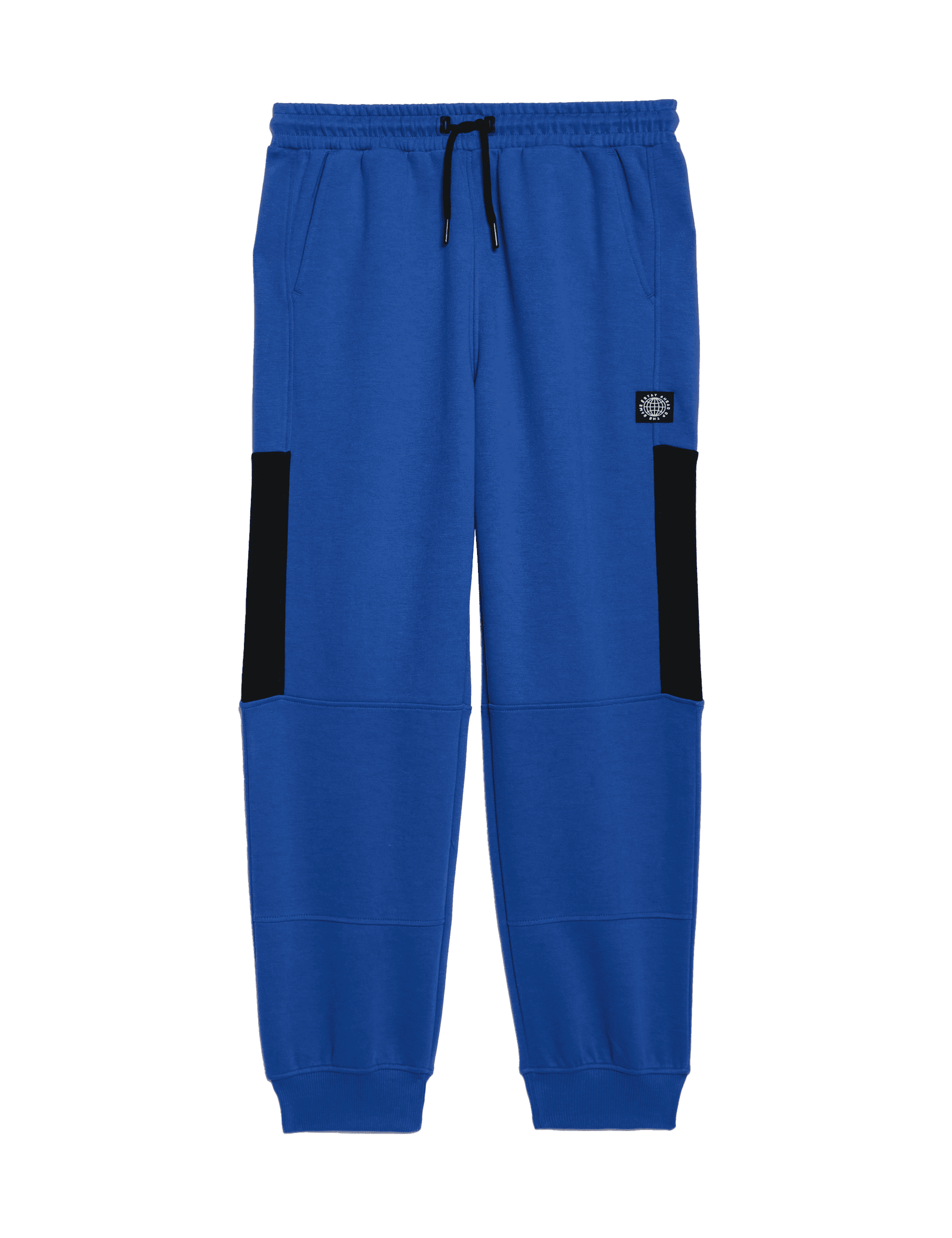 M&S Collection Boys Cotton Rich Sports Joggers (6-16 Yrs) - 11-12 - Cobalt, Cobalt