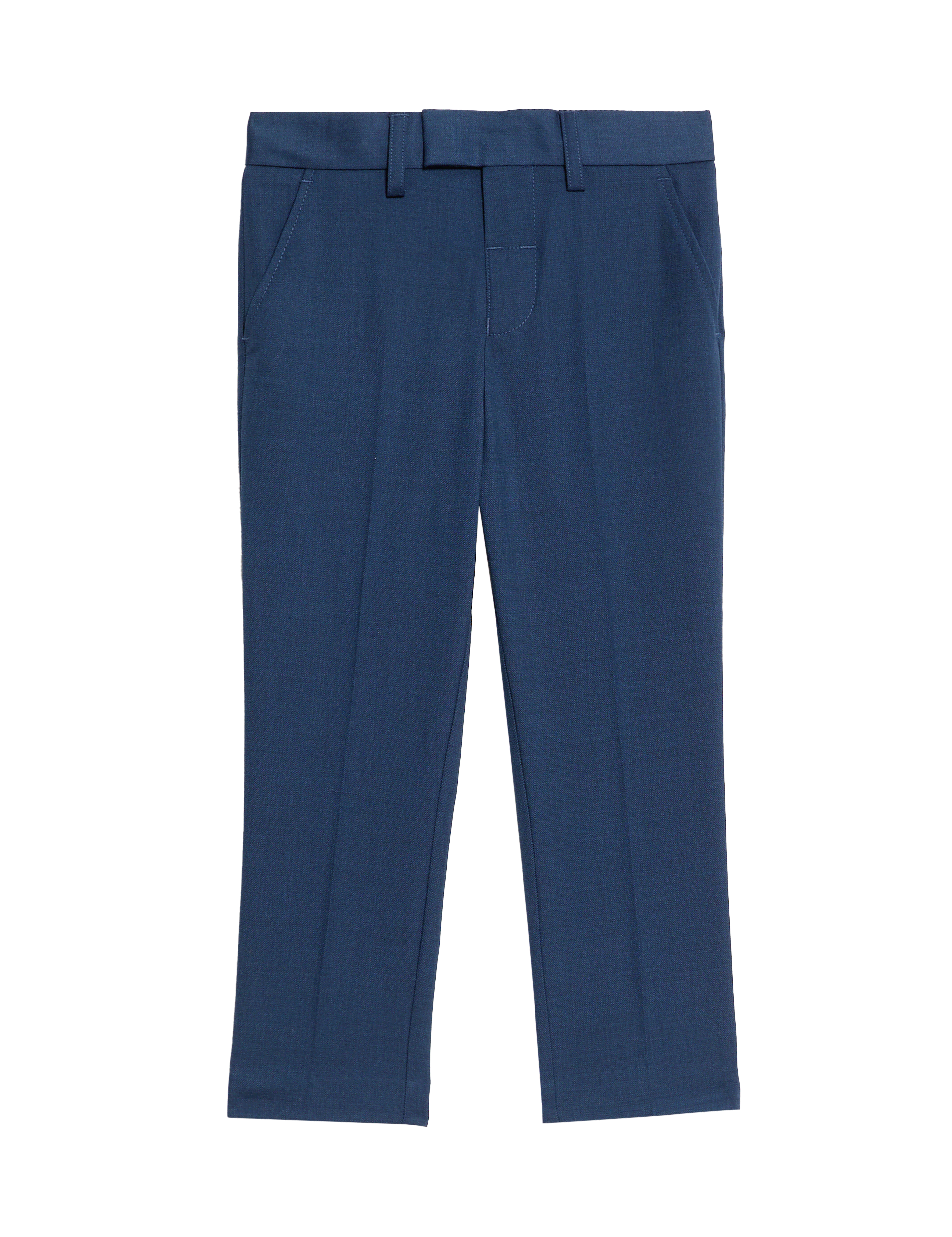 M&S Collection Boys Mini Me Suit Trousers (6-16 Yrs) - 8-9 Y - Indigo, Indigo