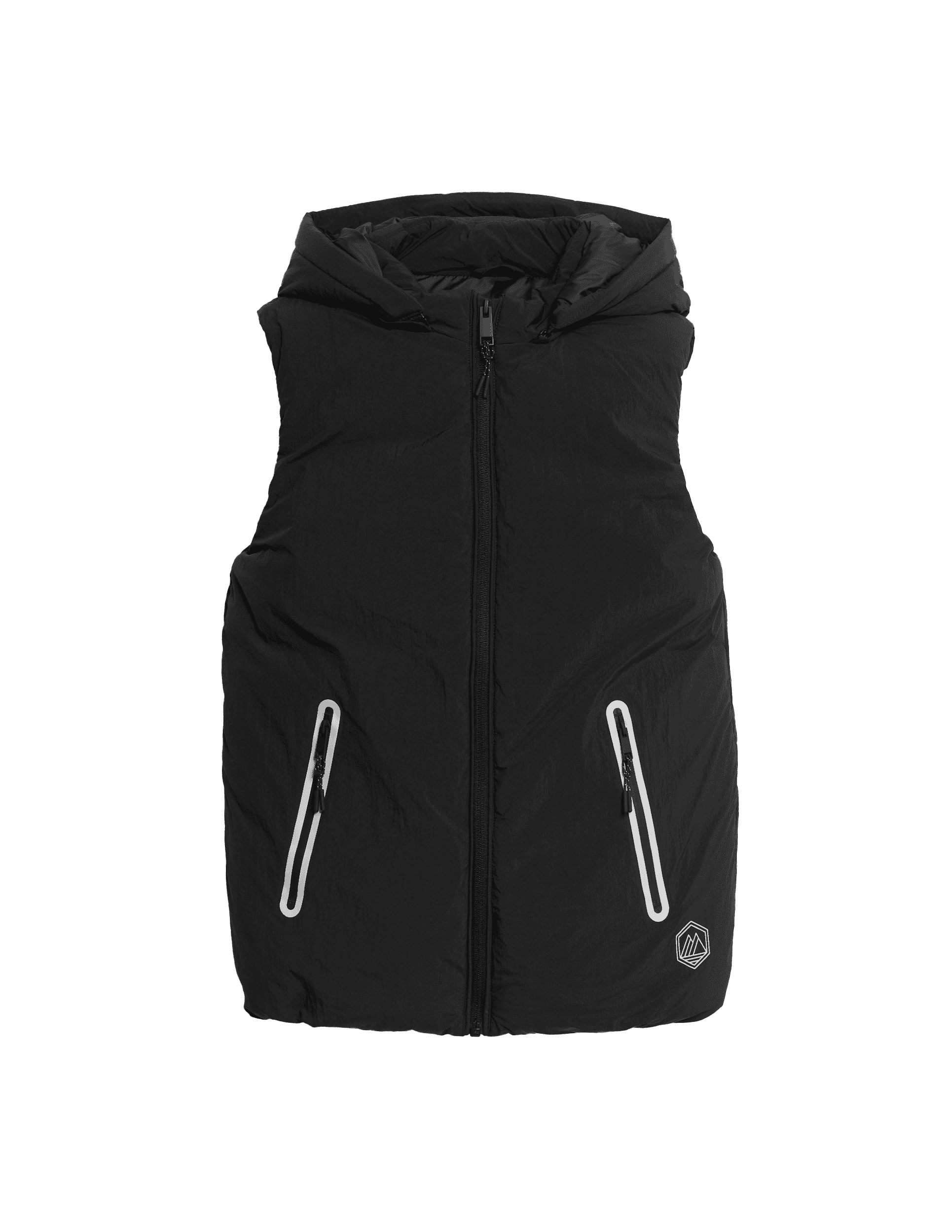 M&S Collection Boys Lightweight Padded Hooded Gilet (6-16 Yrs) - 11-12 - Black, Black