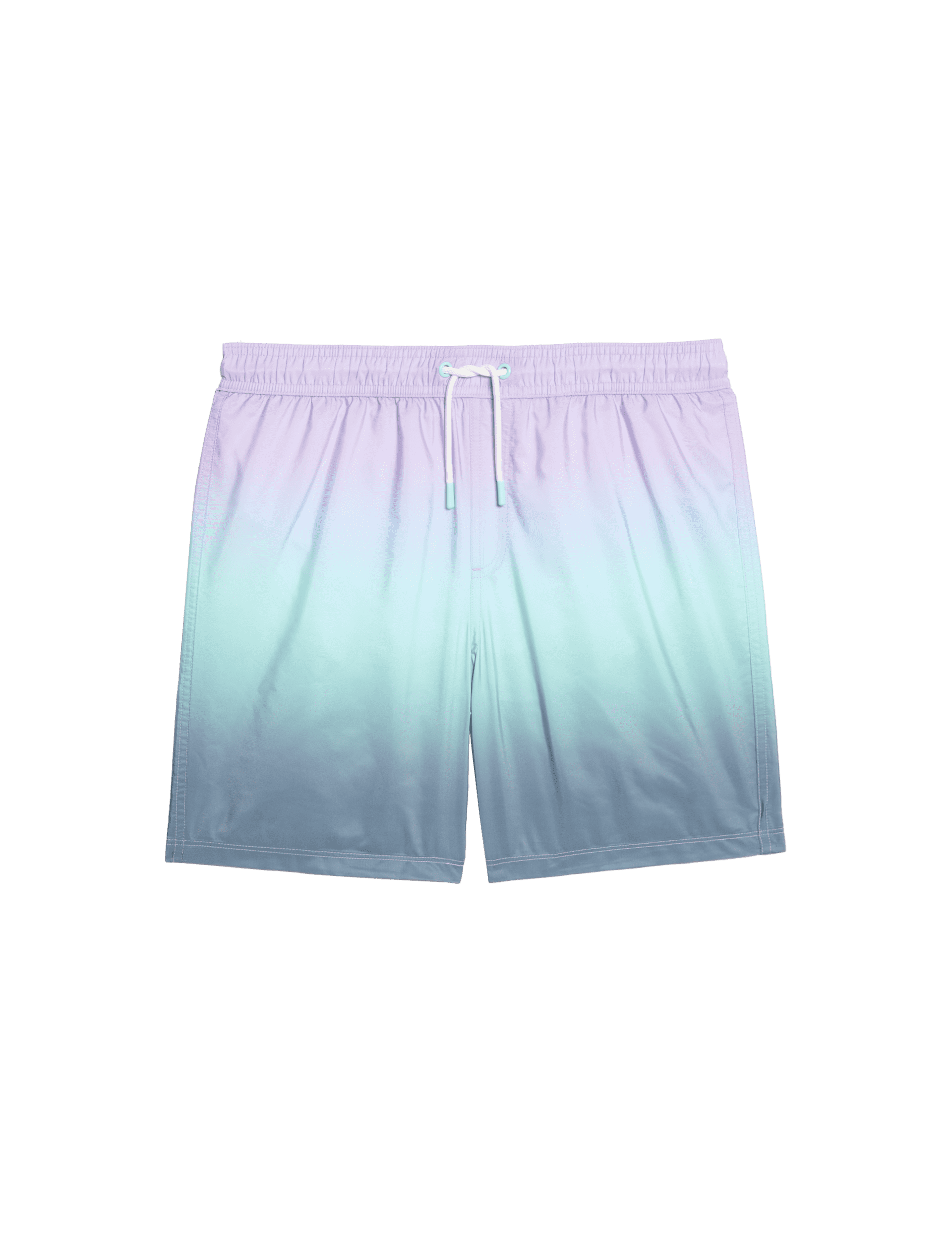 M&S Collection Boys Ombre Swim Shorts (6-16 Yrs) - 9-10Y - Blue Mix, Blue Mix