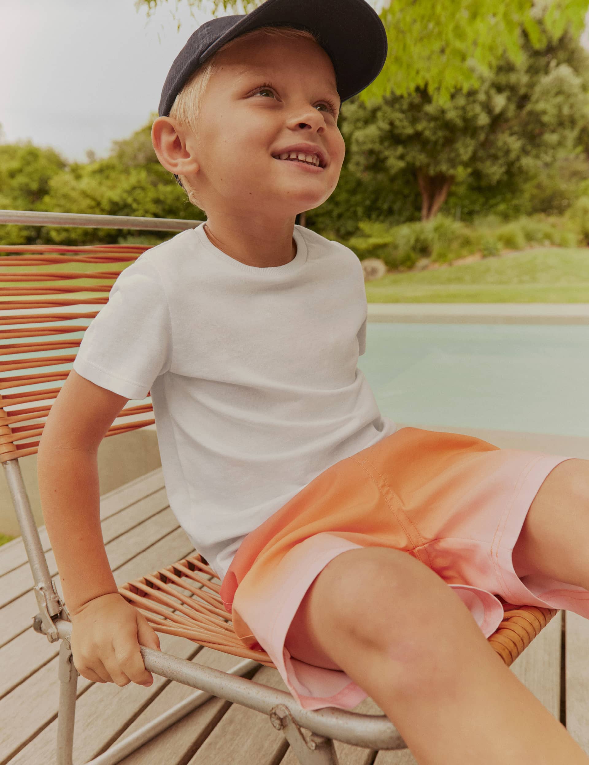 M&S Boys Ombre Swim Shorts (2-8 Yrs)