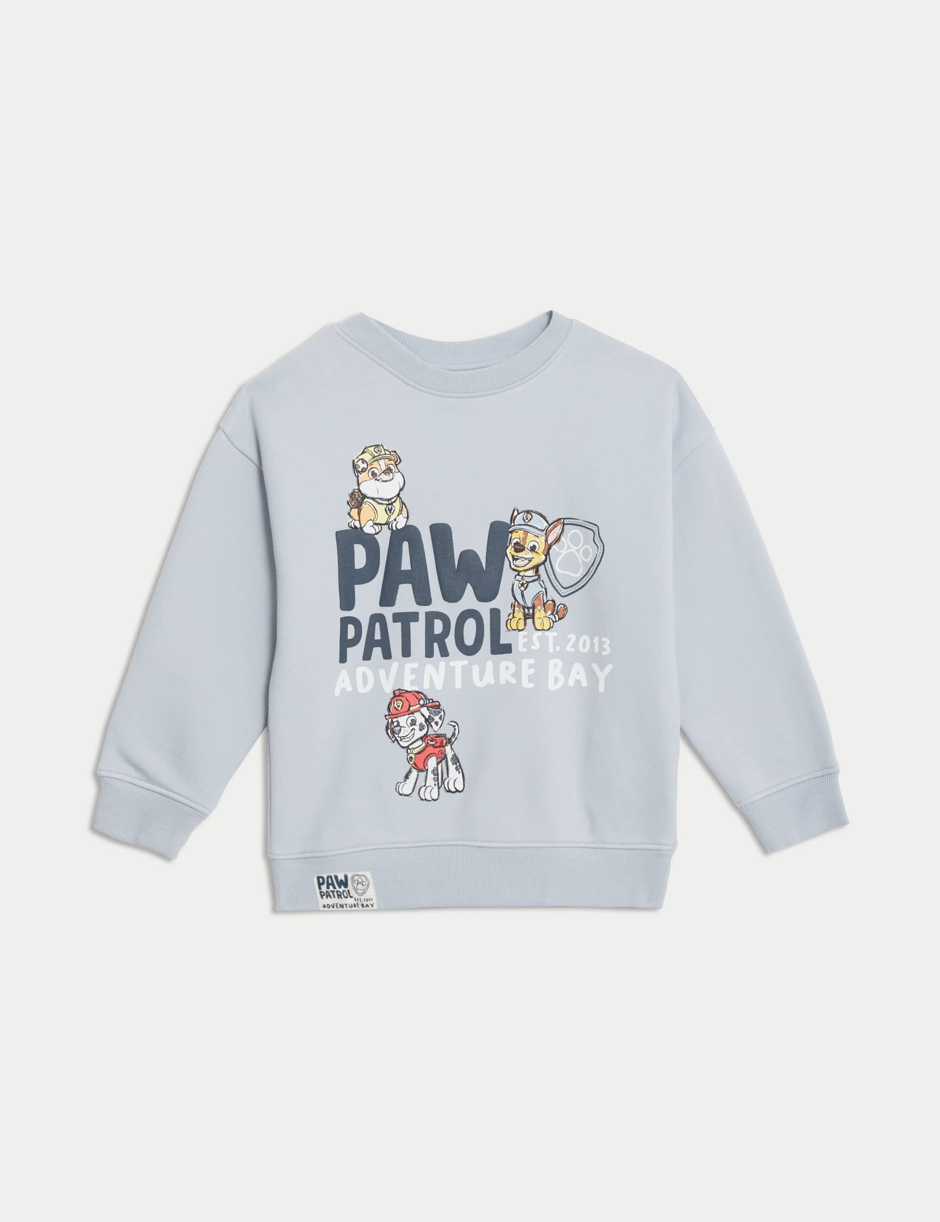 M&S Boys Cotton Rich Paw Patrol  Sweatshirt (2-8 Yrs)