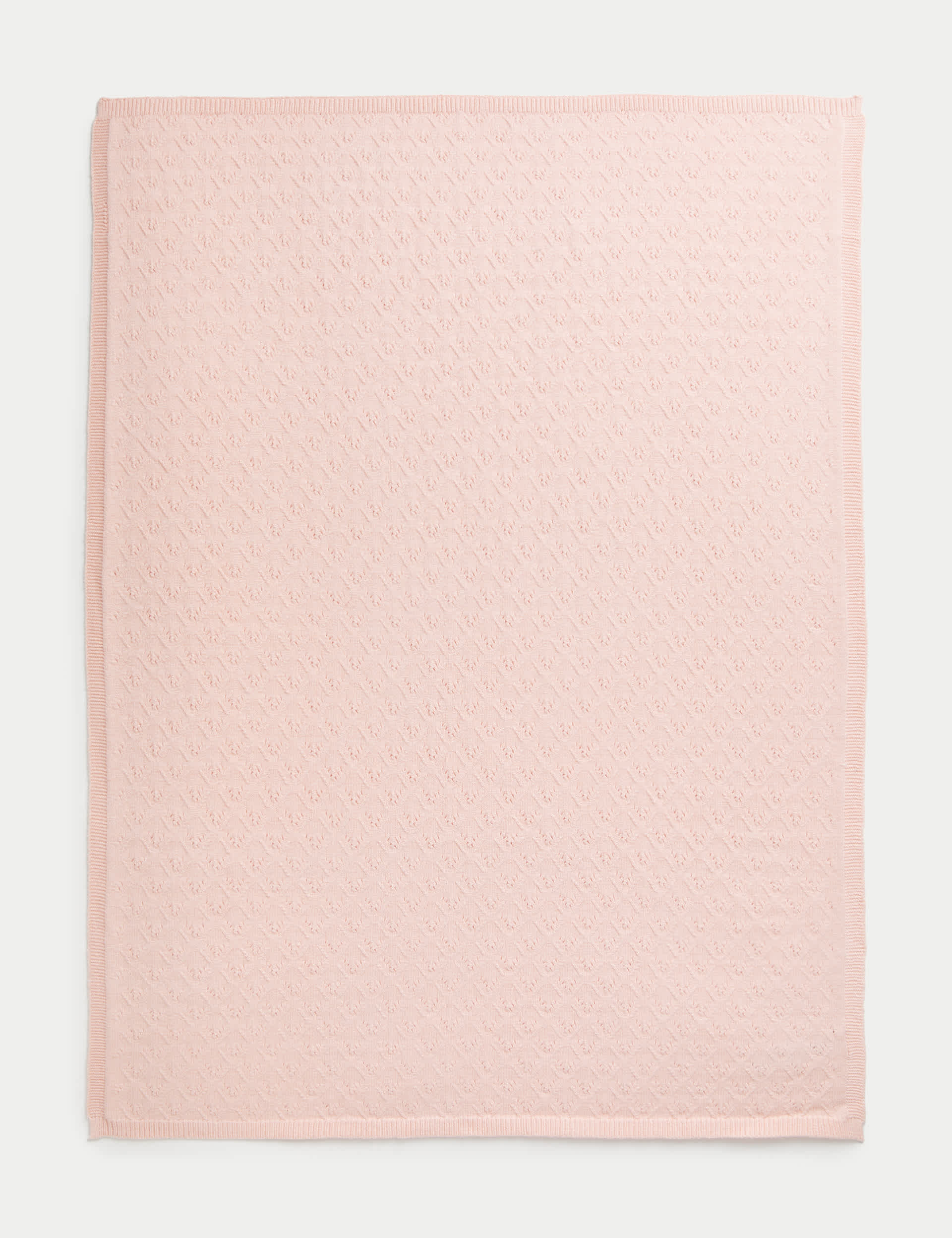 M&S Collection Girls Knitted Shawl - Rose, Rose