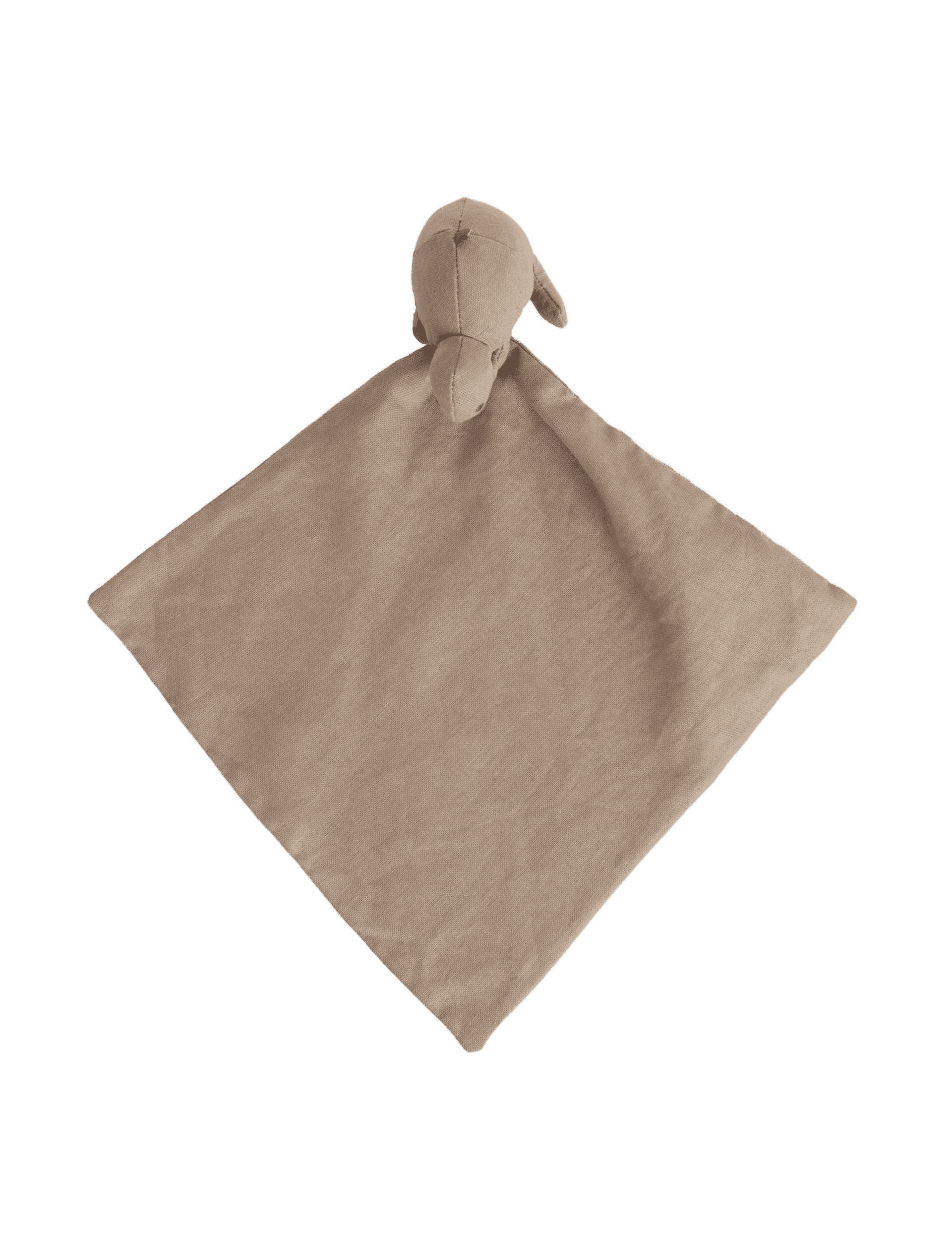 M&S Collection Linen Rich Turtle Comforter - Brown, Brown