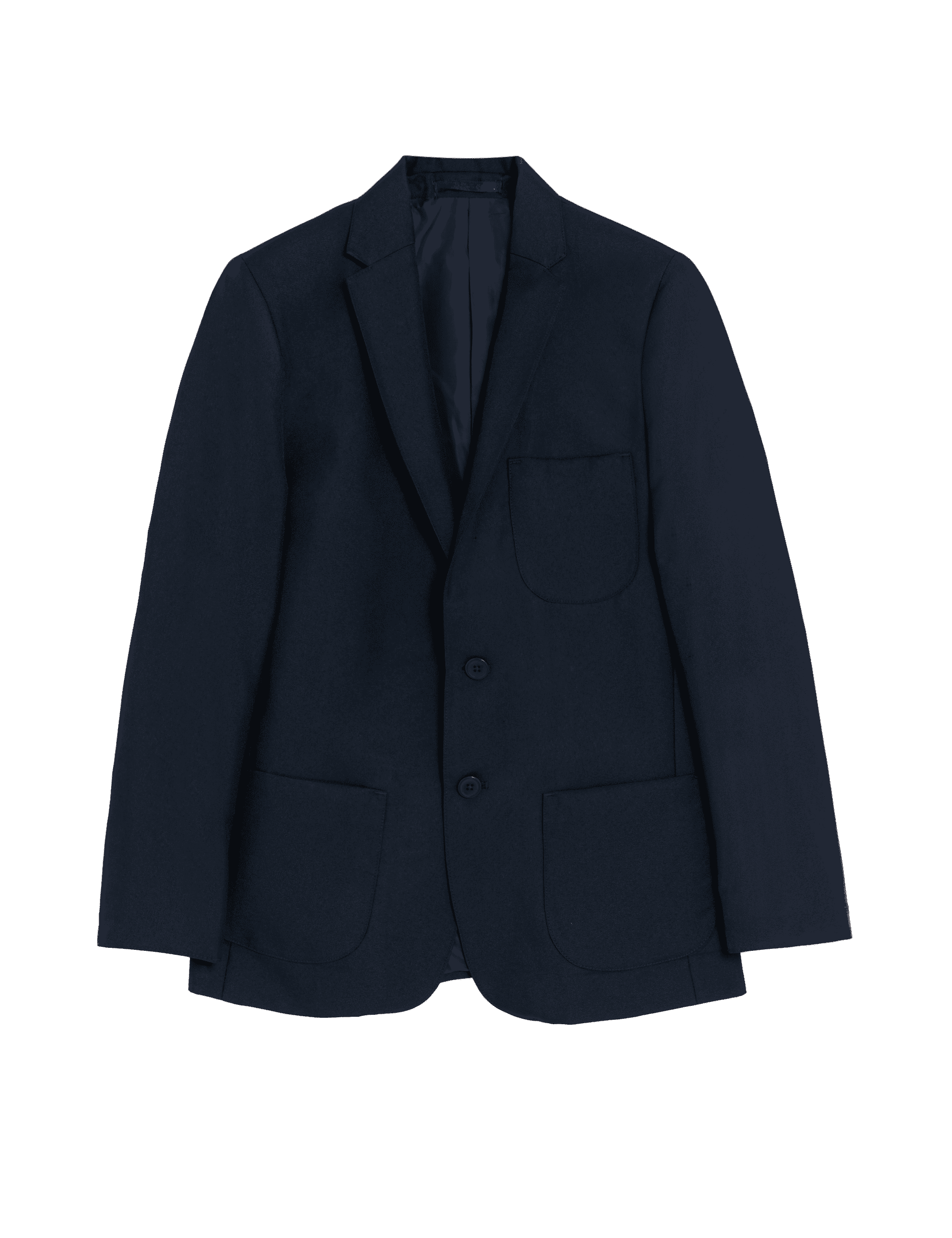 M&S Collection Schoolboyss' Regular Fit Blazer (3-16 Yrs) - 9yREG - Navy, Navy