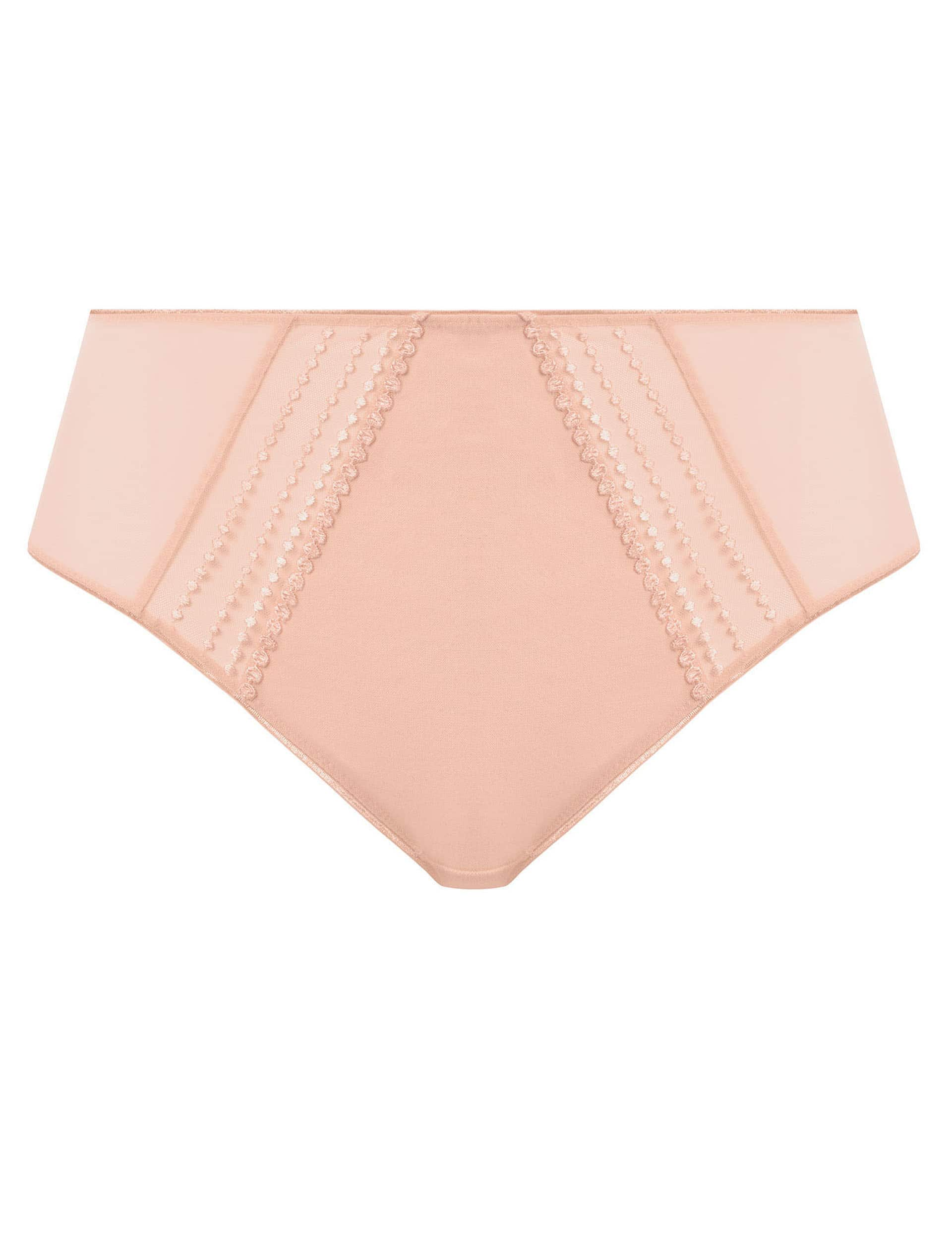 Elomi Women's Matilda Embroidered Full Briefs - XXL - Blush, Blush