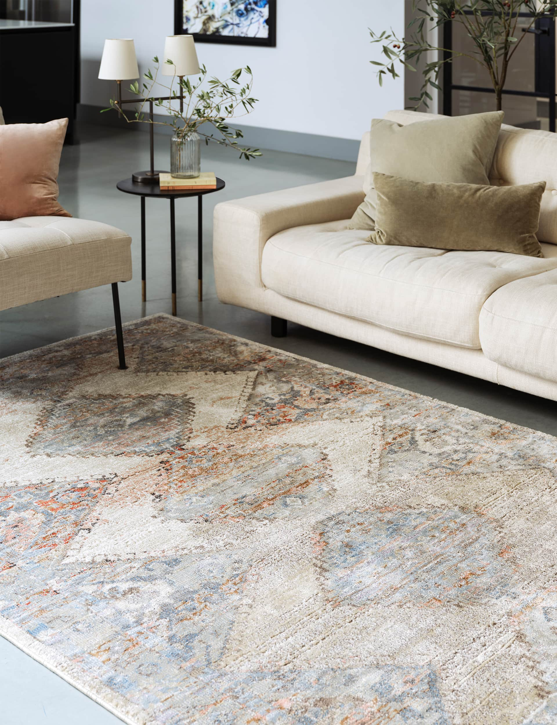 Asiatic Zola Lisar Rug - Large - Beige Mix, Beige Mix