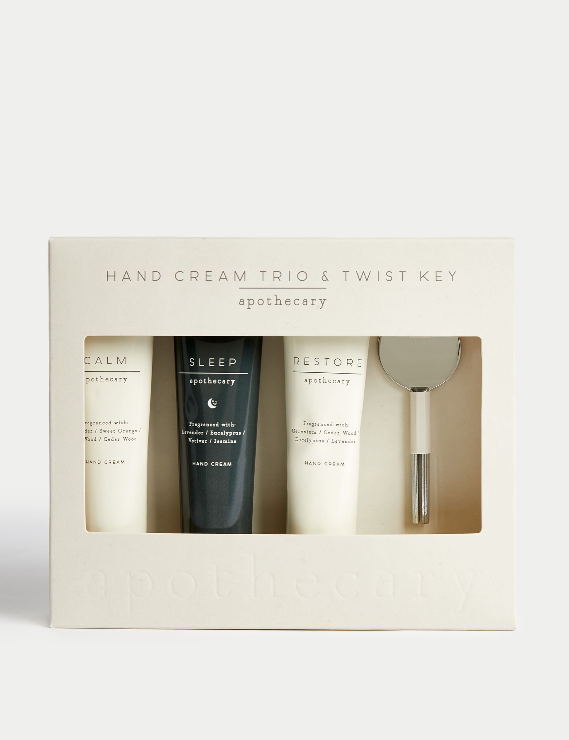 Apothecary Women's Hand Cream Gift Set