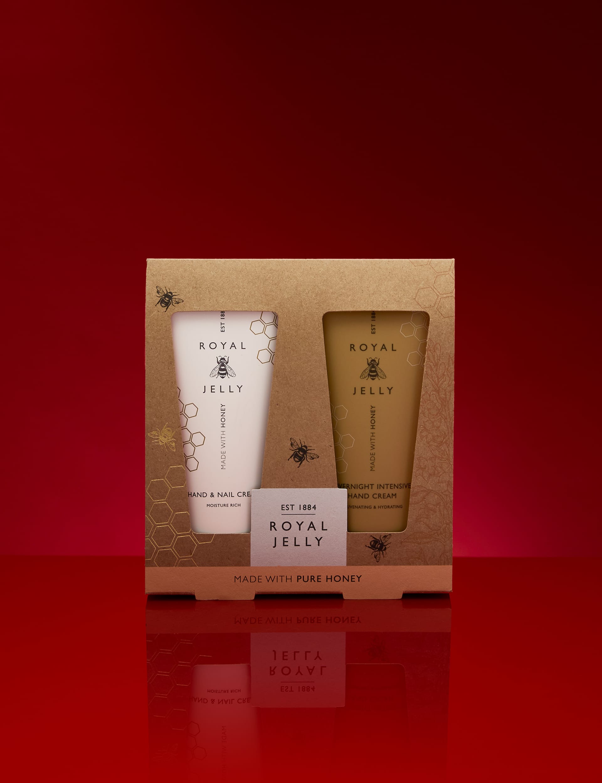 Royal Jelly Women's Hand & Nail Cream Duo