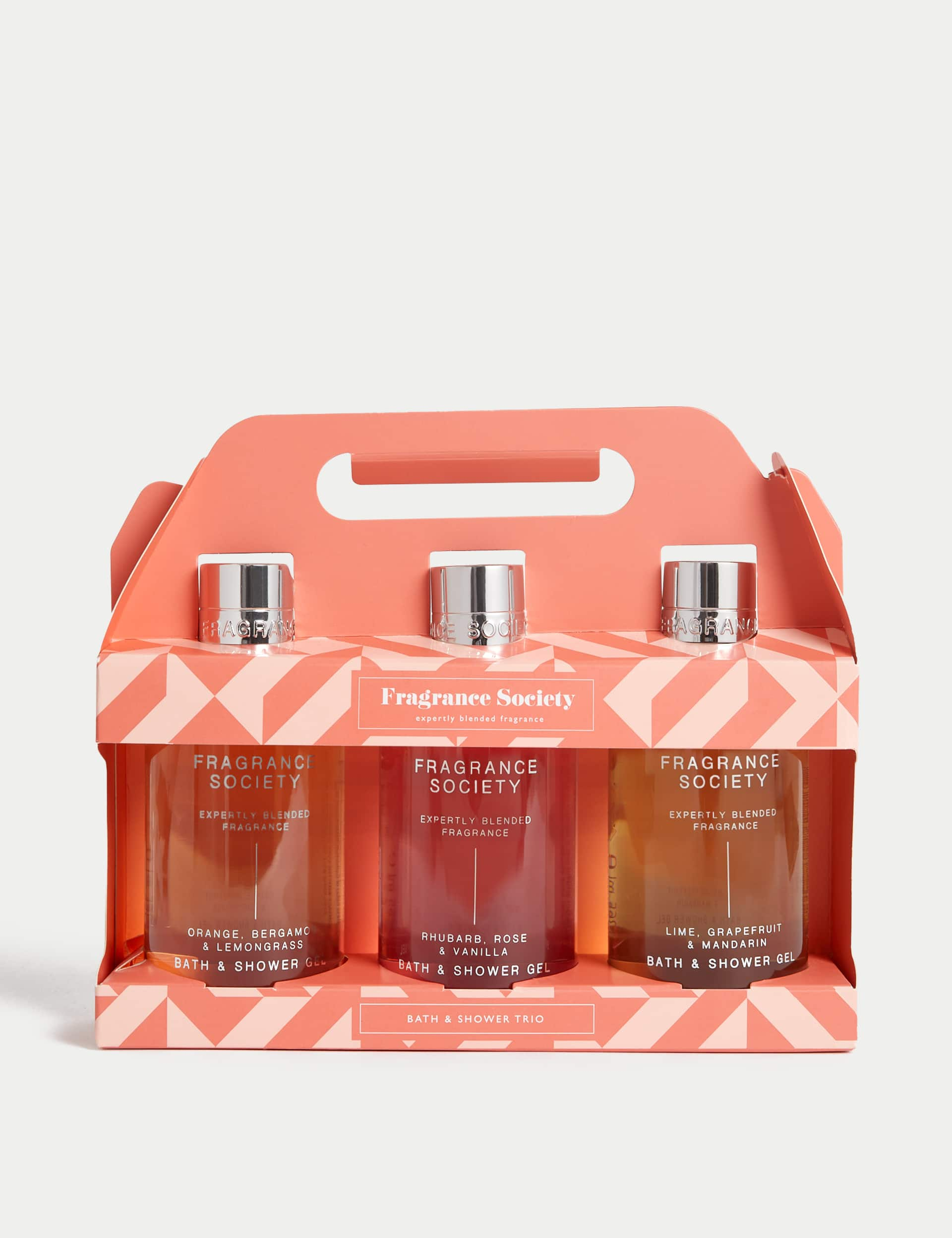 Fragrance Society Women's Bath & Shower Gel Collection