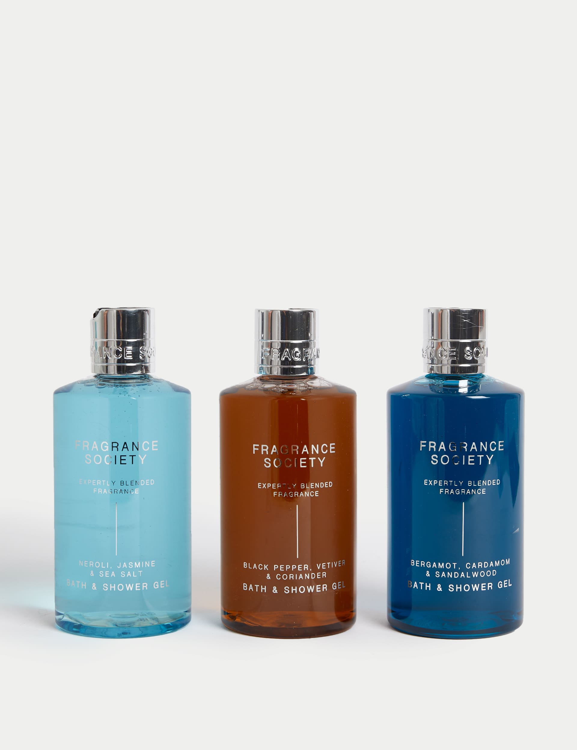 Fragrance Society Men's Bath & Shower Gel Collection