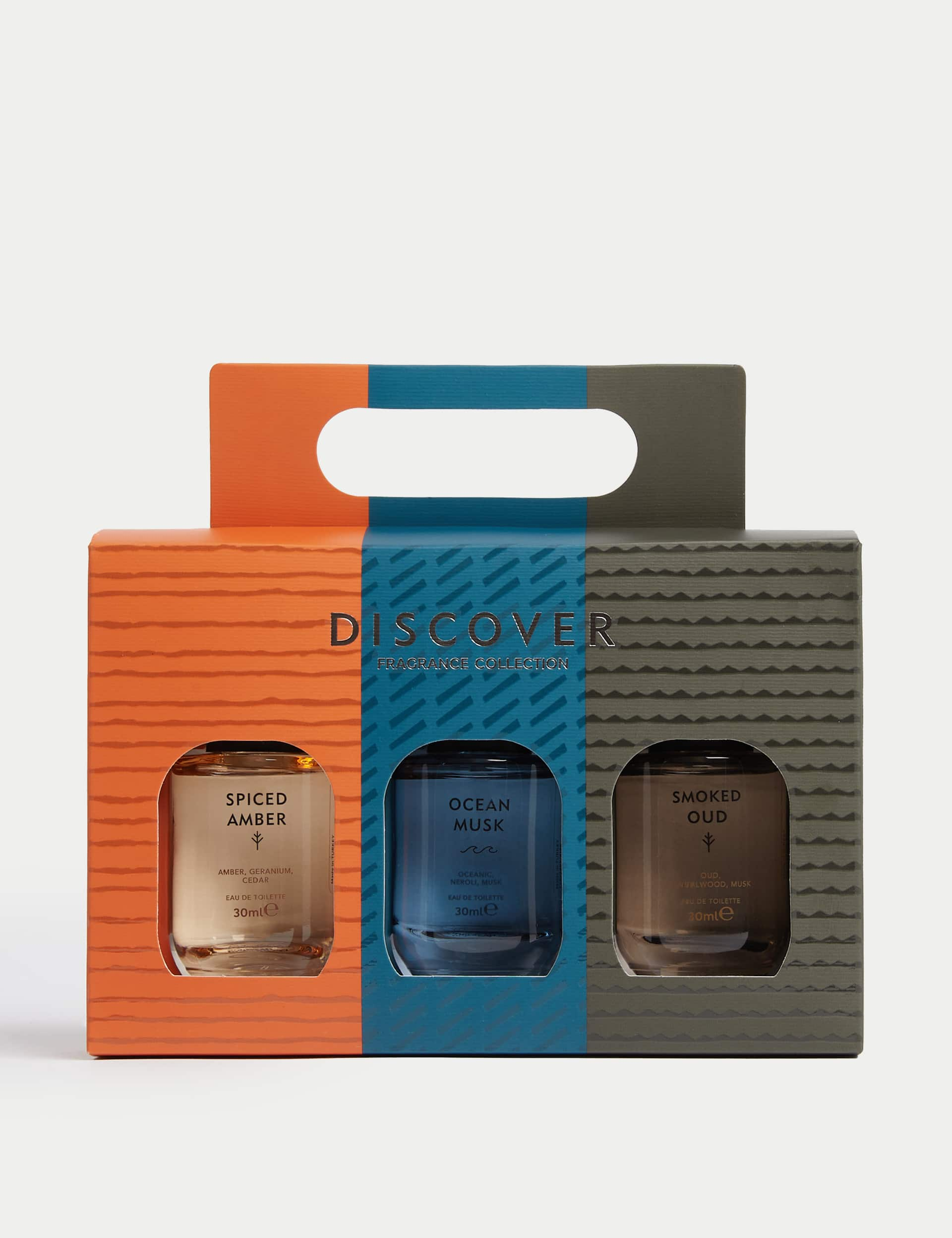 Discover Men's Eau de Toilette Trio Gift Set