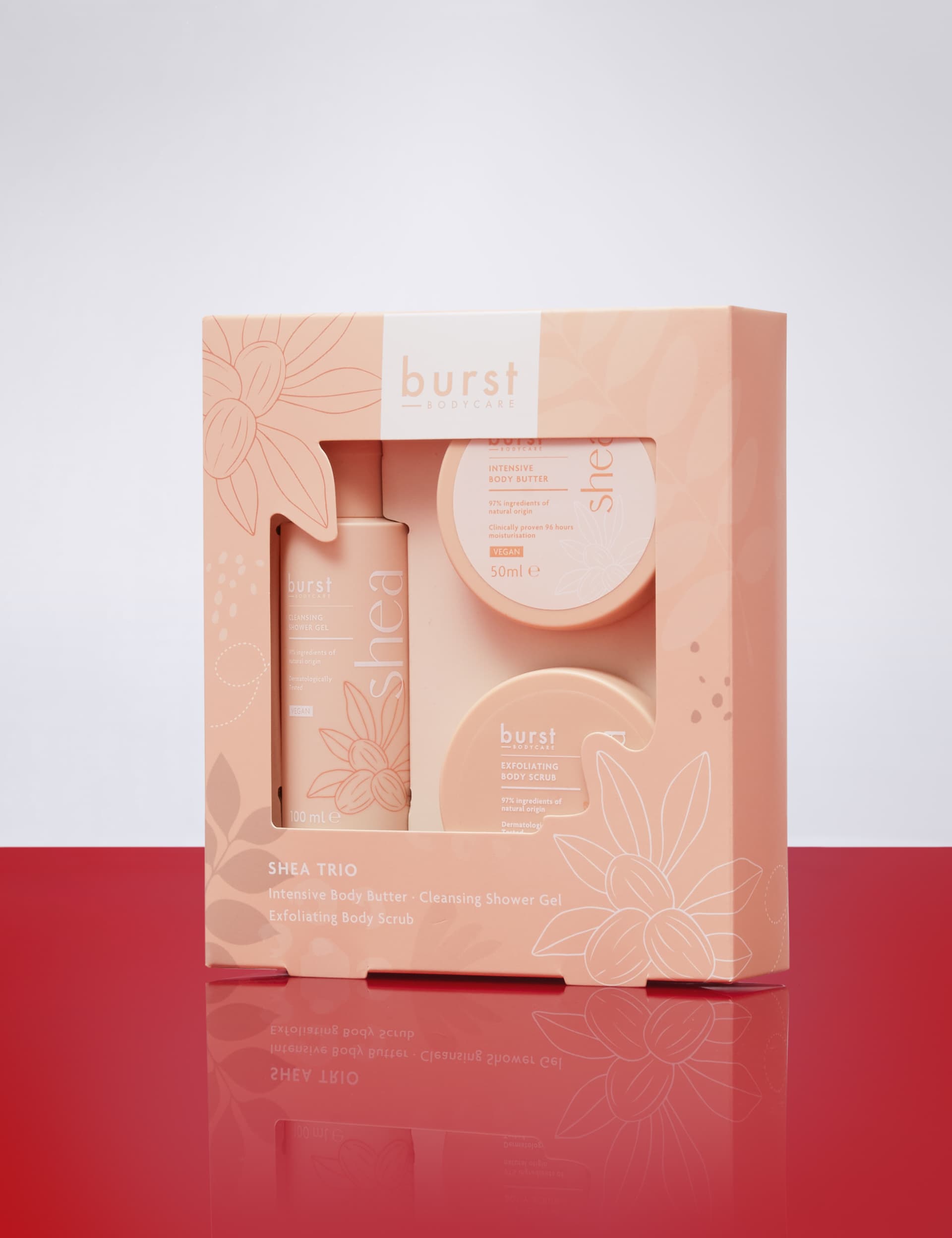 Burst Bodycare Women's Shea Trio Gift Set