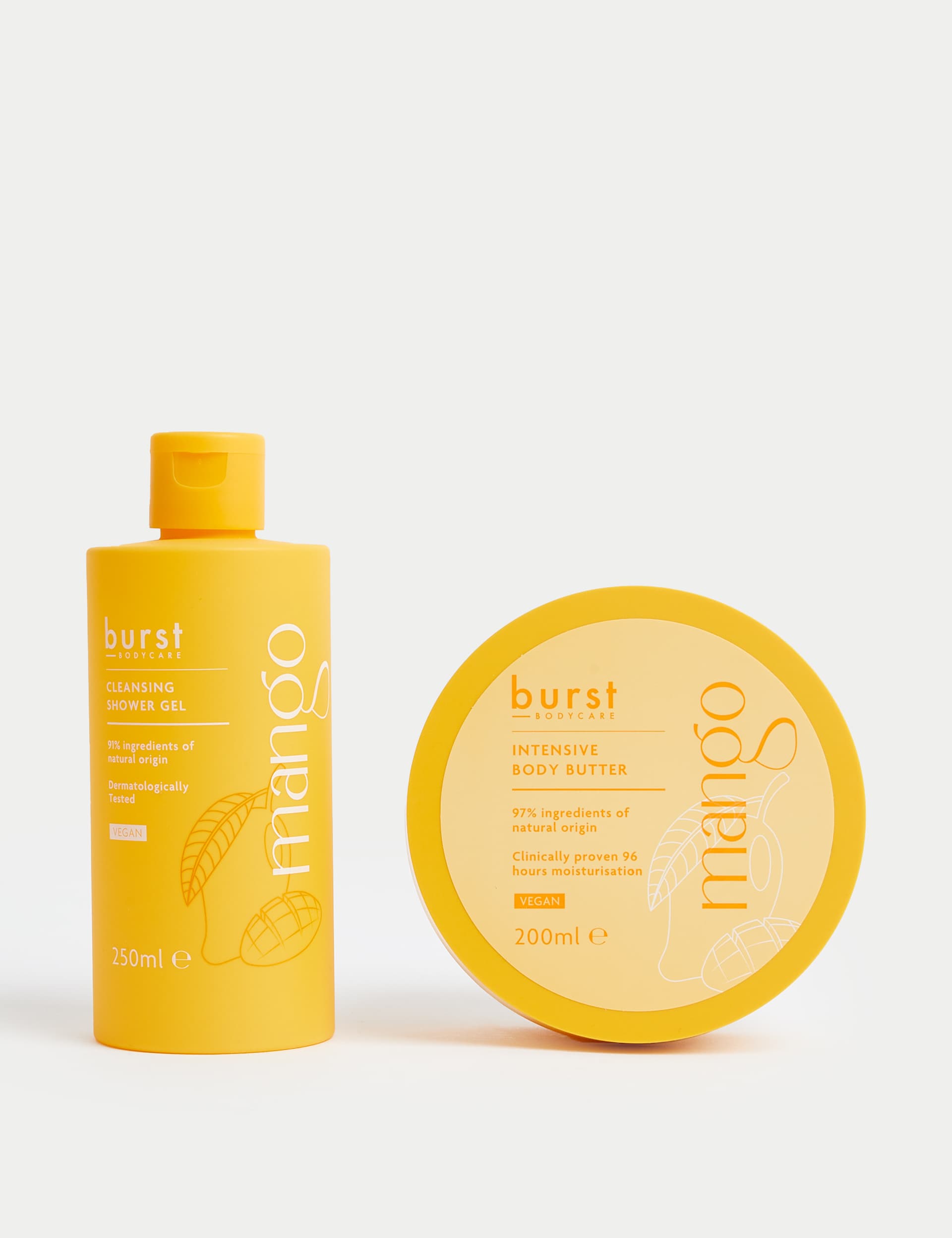 Burst Bodycare Women's Mango Duo Gift Set