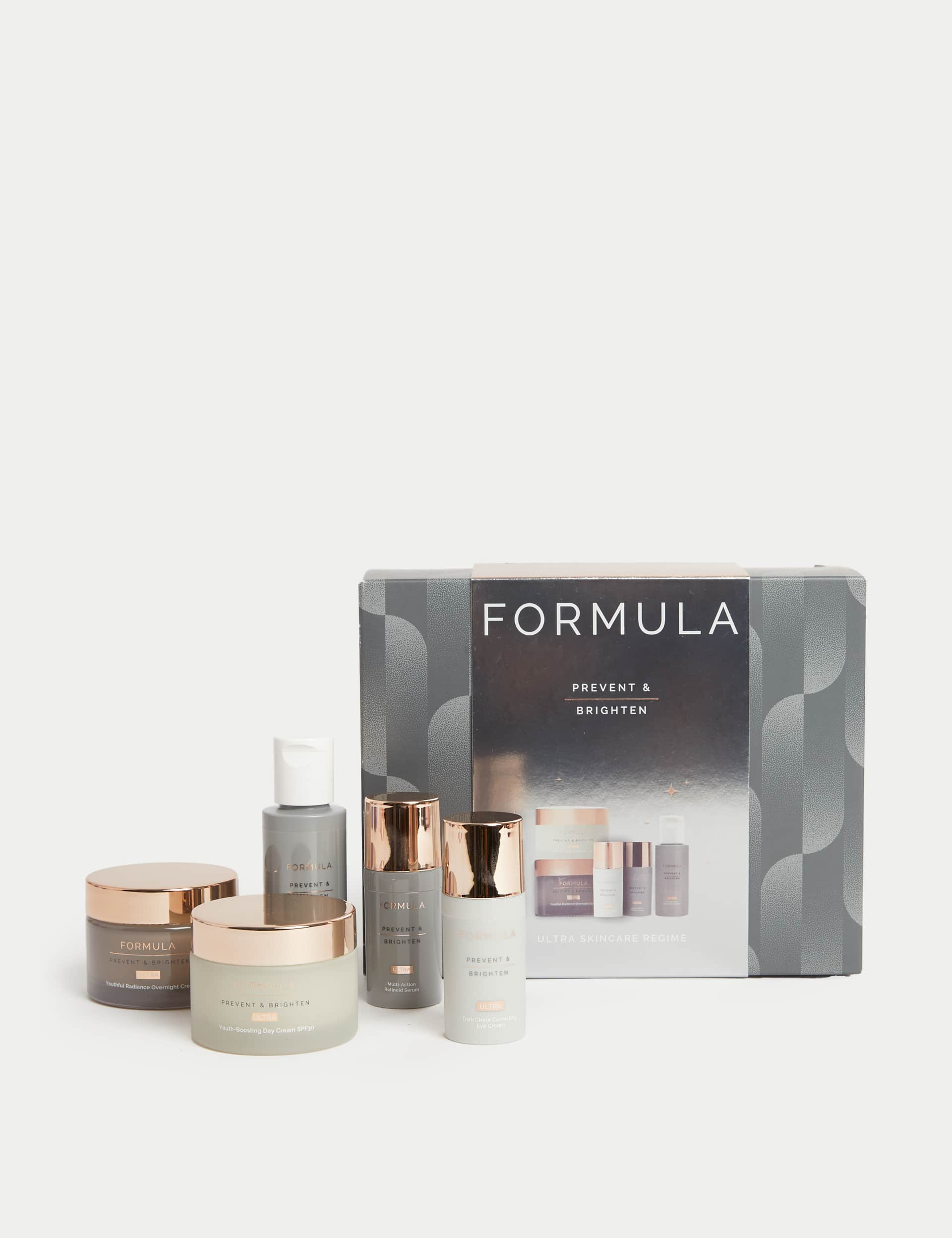 Formula Women's Prevent & Brighten Ultra Skincare Regime - Saving Over 40%