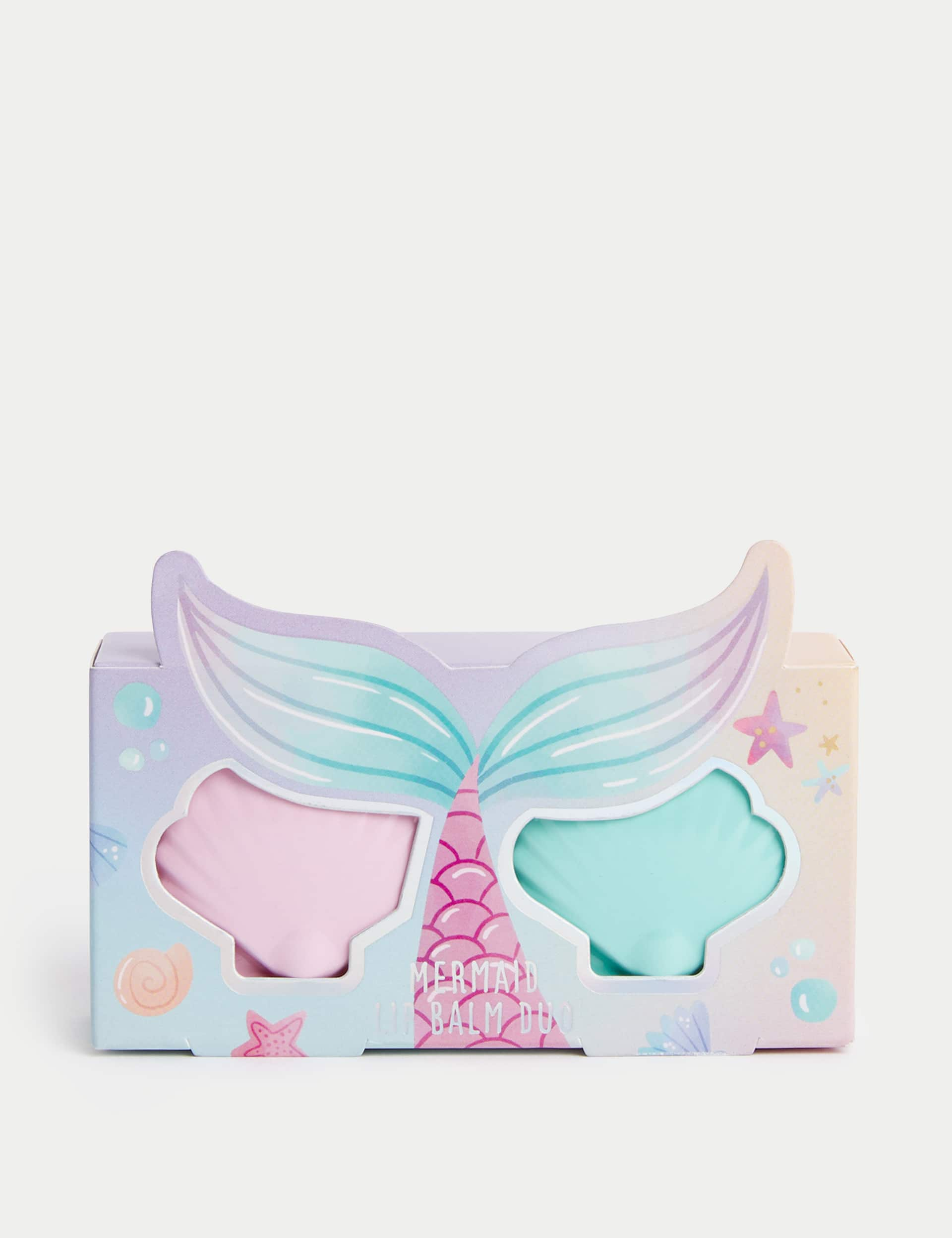 M&S Kids Mermaid Lip Balm Duo