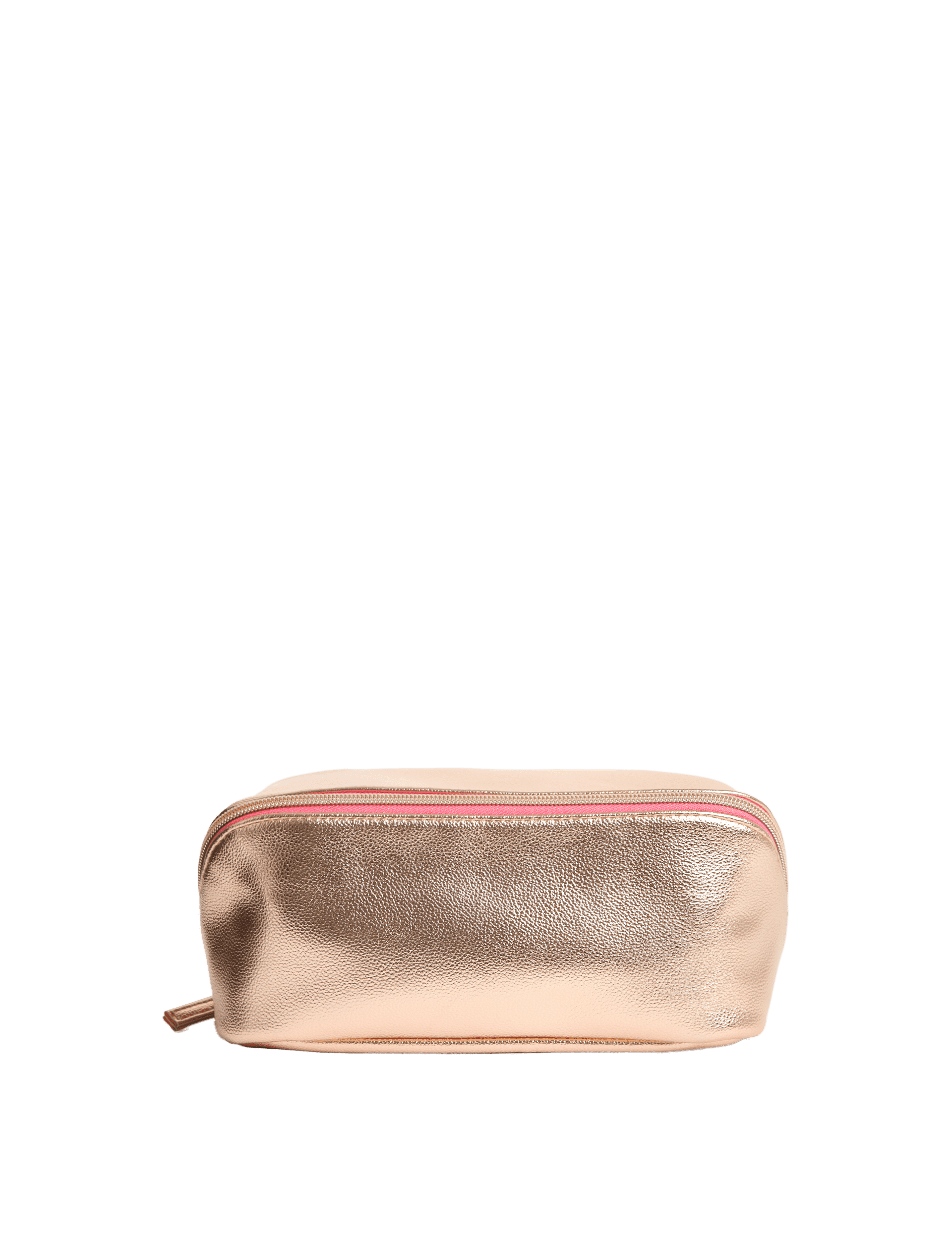 M&S Collection Women's Wide Opening Travel Makeup Bag - Gold, Gold