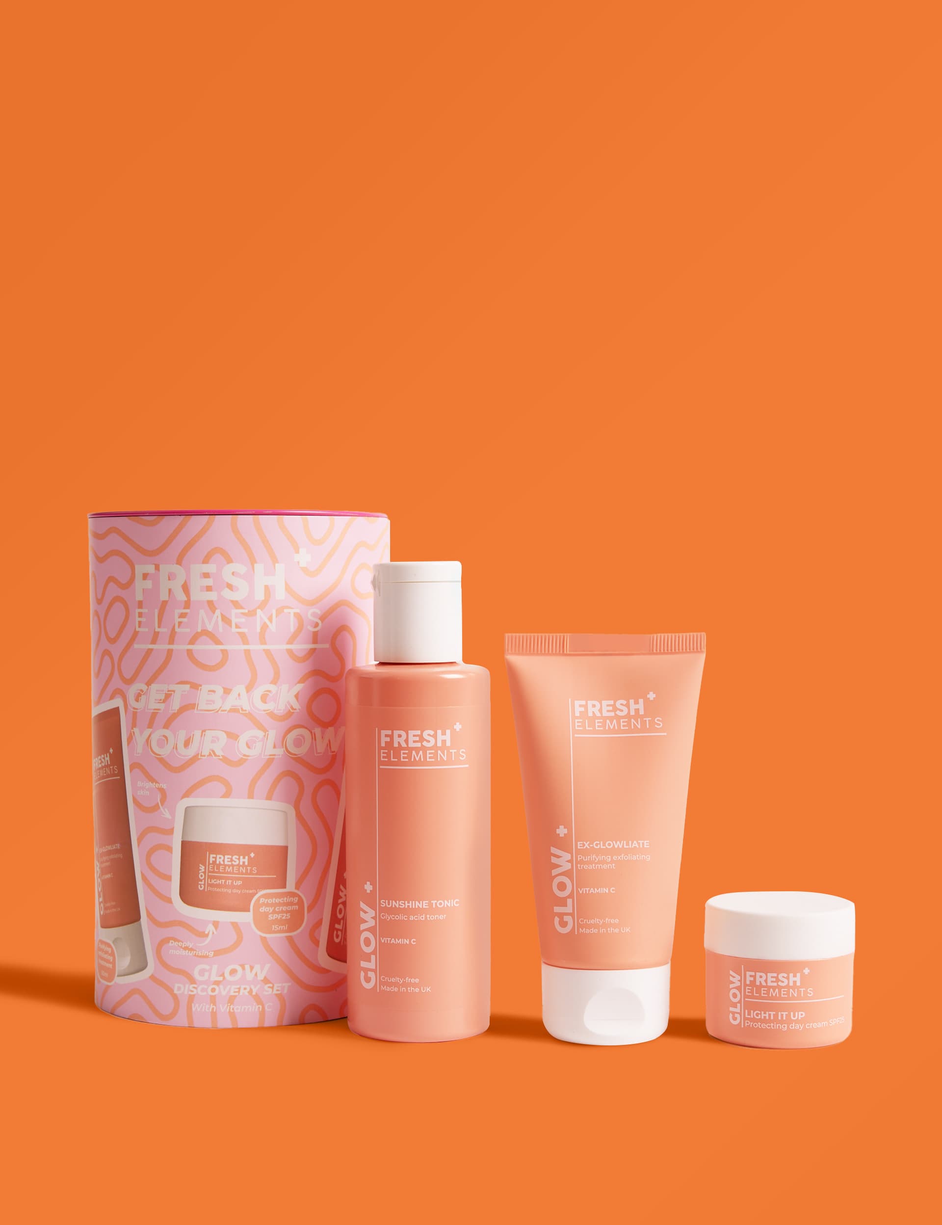 Fresh Elements Women's Get Back Your Glow Glow Discovery Set