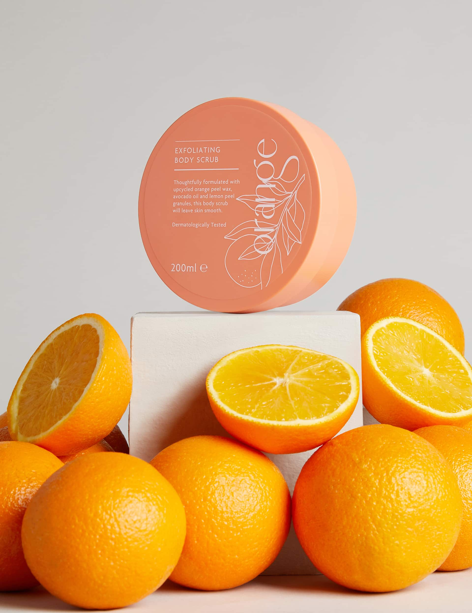 Burst Bodycare Orange Body Scrub