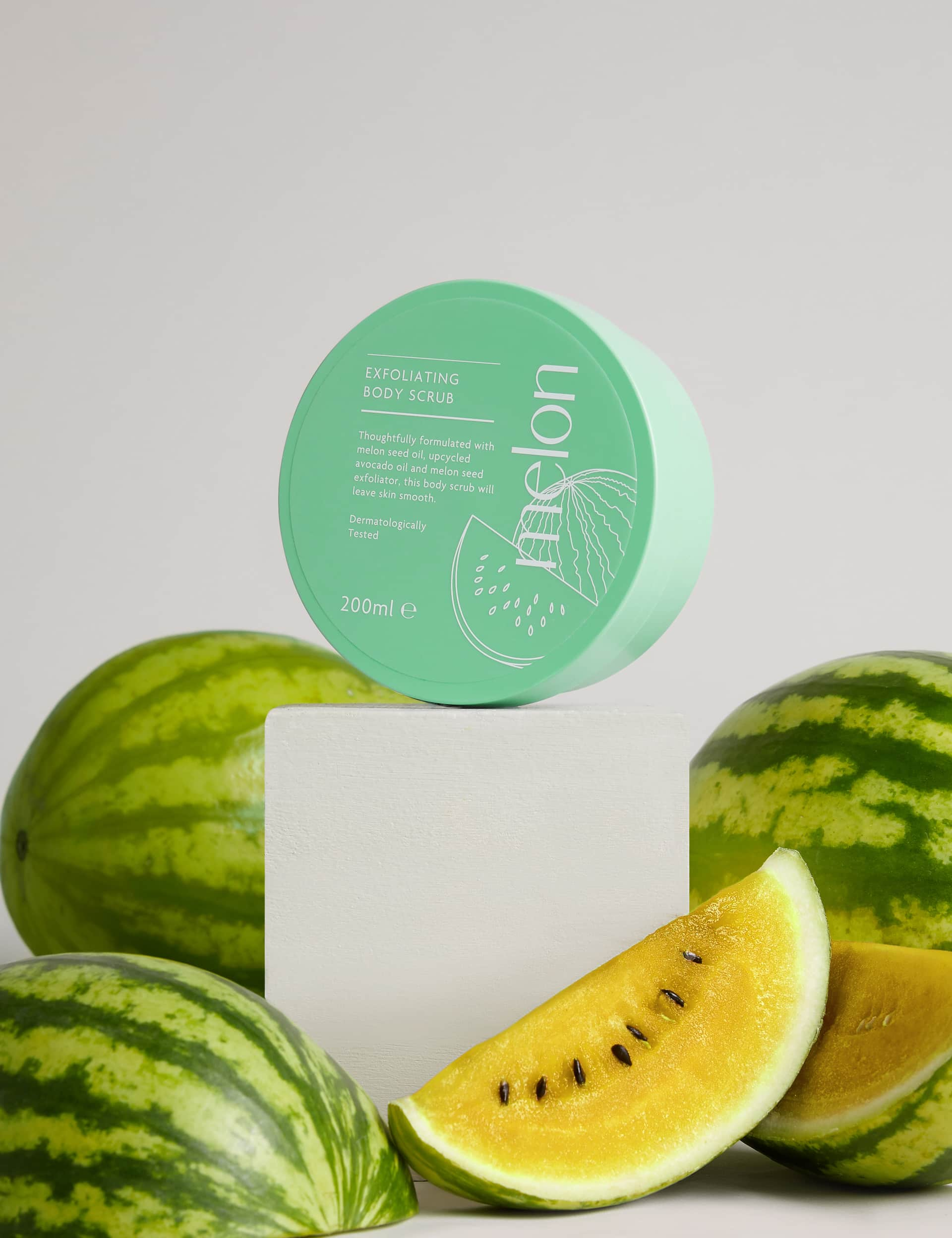 Burst Bodycare Melon Body Scrub