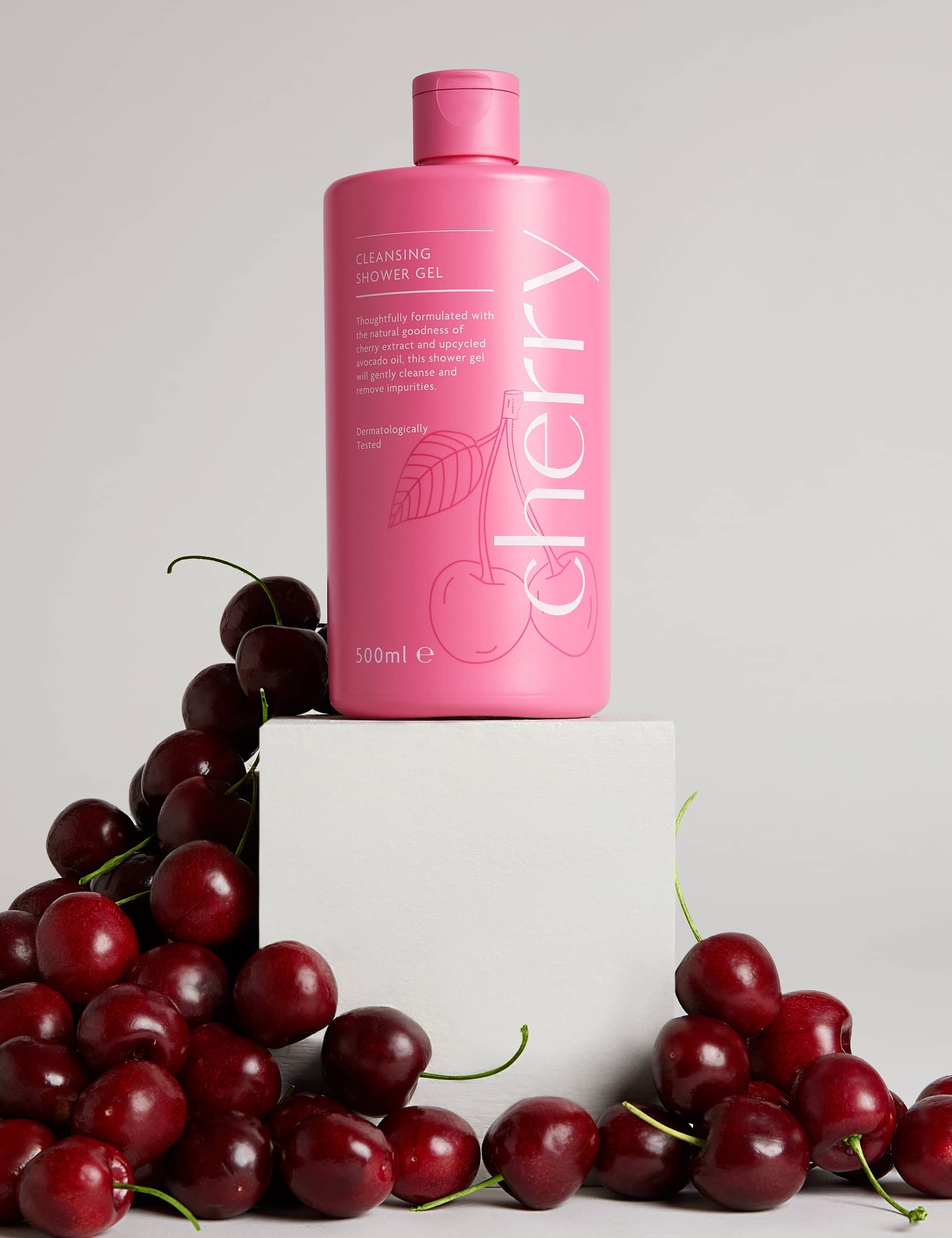 Burst Bodycare Cherry Shower Gel 500ml