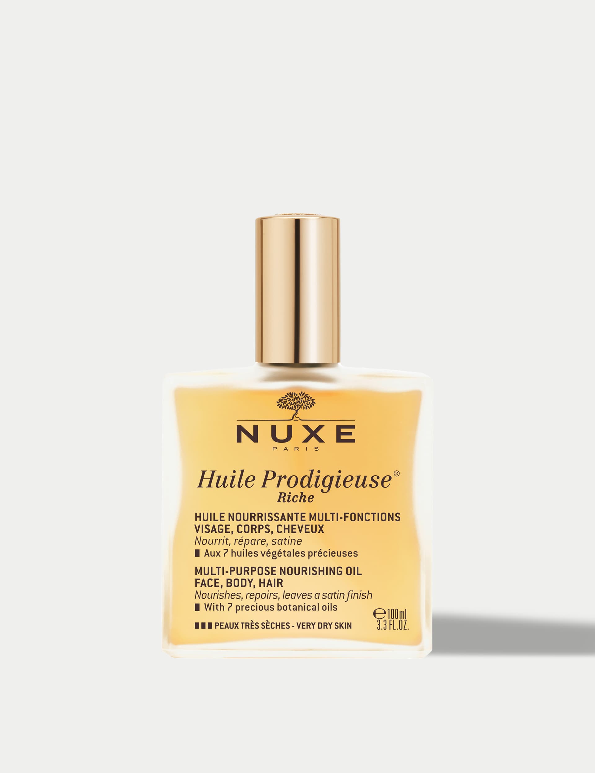 Nuxe Huile Prodigieuse Riche Multipurpose Nourishing Oil 100ml