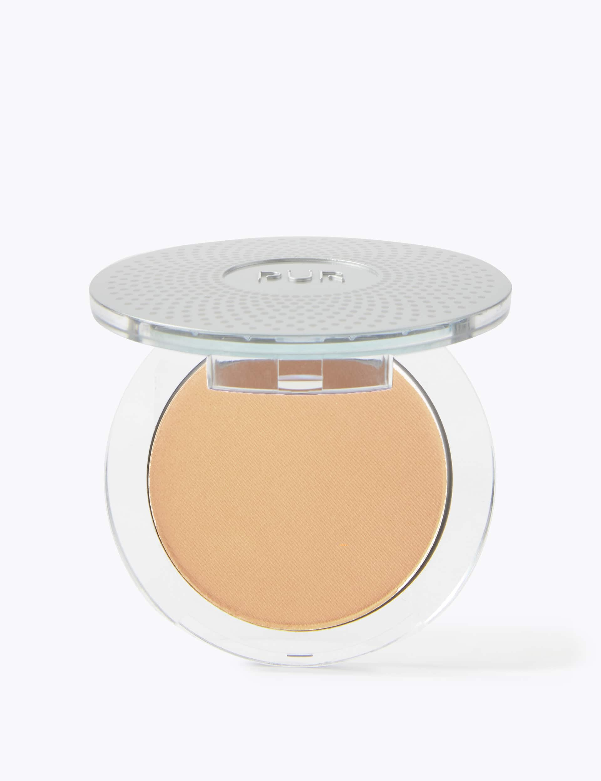 Pur 4-in-1 Pressed Mineral Make Up Compact 8g - Dark Beige Mix, Dark Beige Mix,Beige Mix,Biscuit,Nat