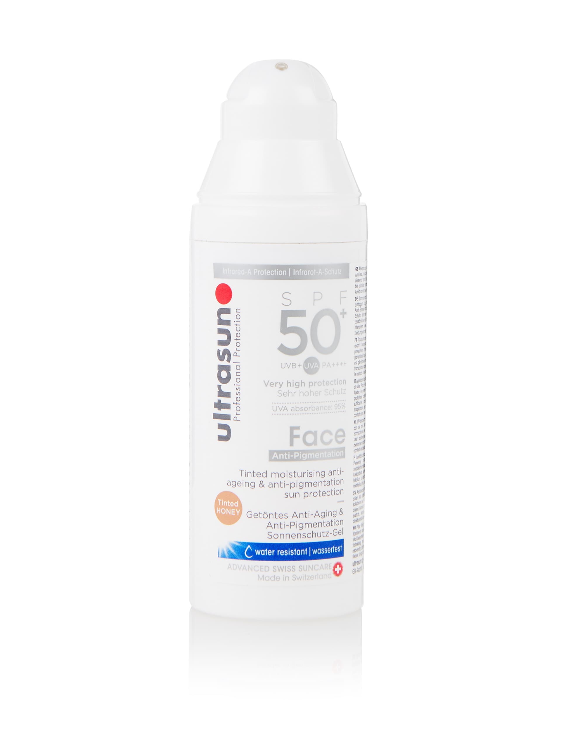 Ultrasun Womens Mens Tinted Anti Pigmentation Face Cream SPF 50+ 50ml