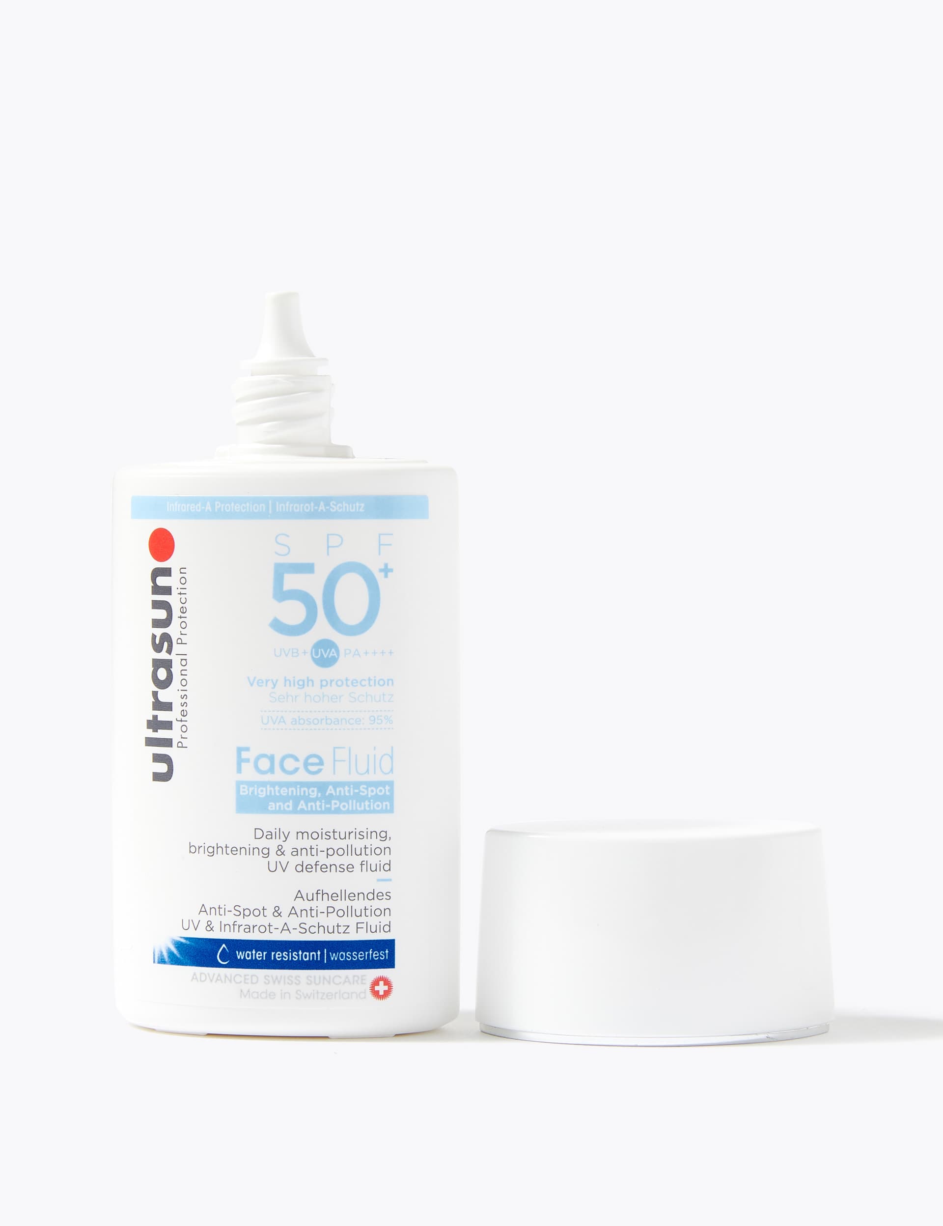 Ultrasun Anti Pollution Face Fluid Lotion SPF 50+ 40ml