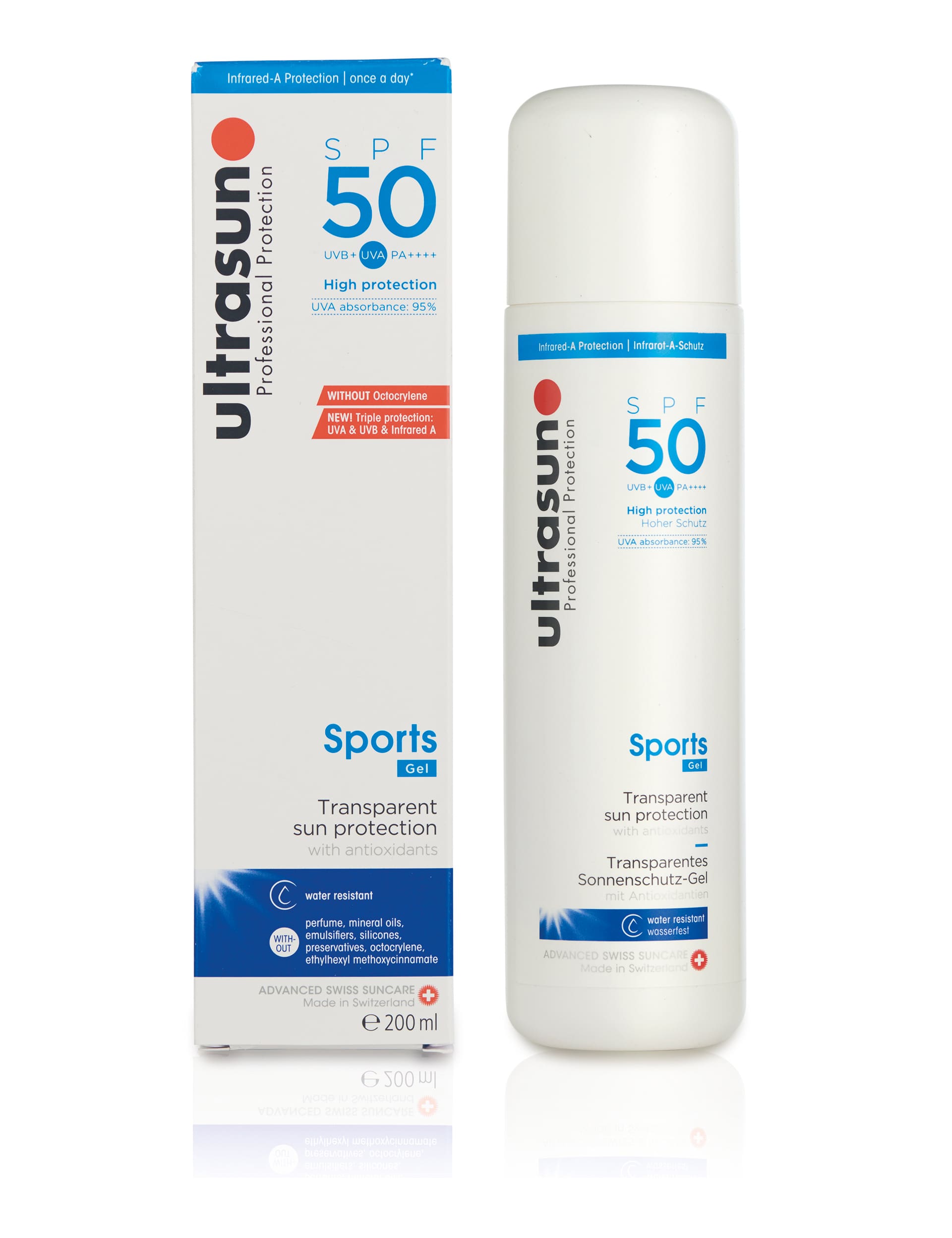 Ultrasun Sports Gel SPF 50 200ml