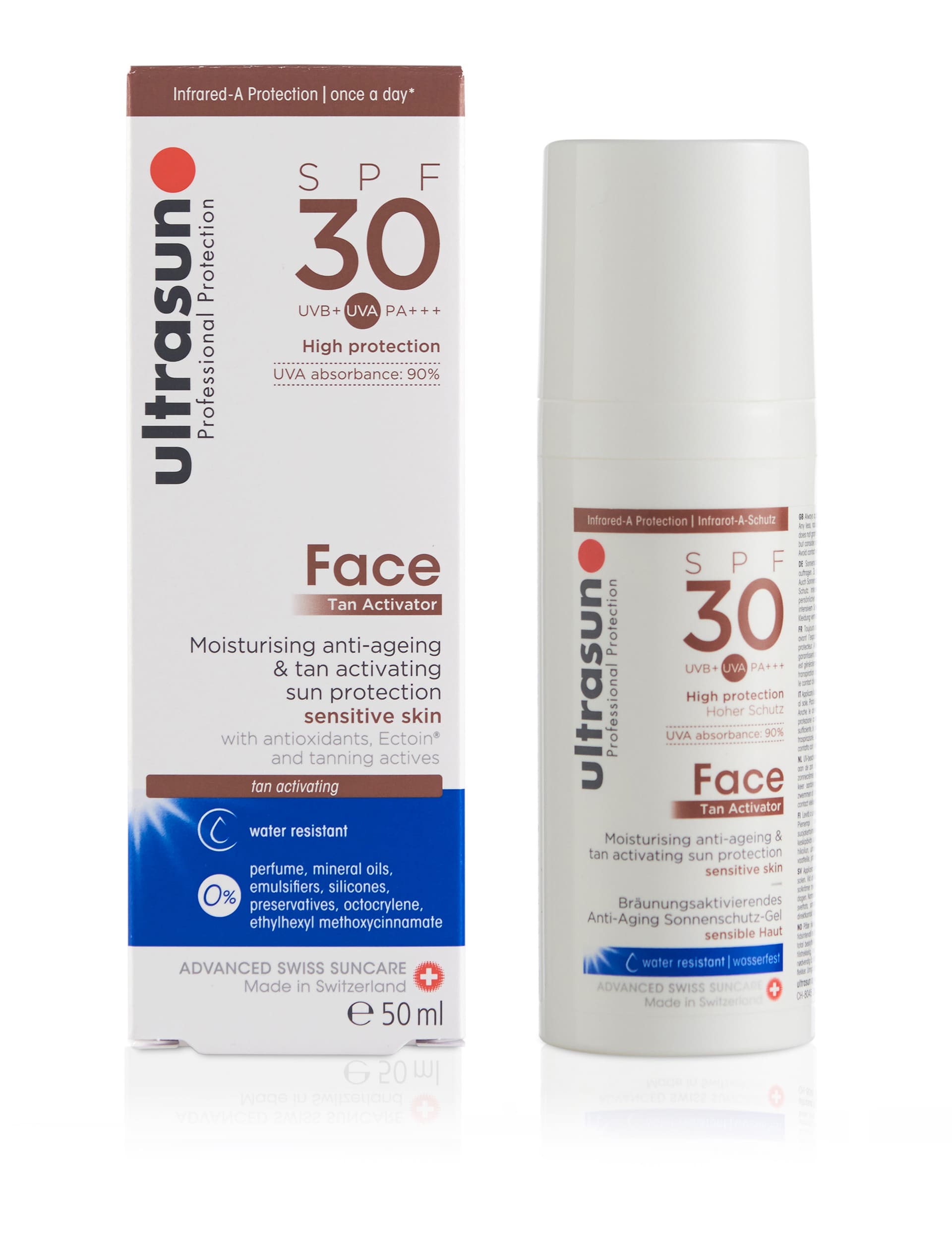 Ultrasun Tan Activator Face Cream SPF 30 50ml