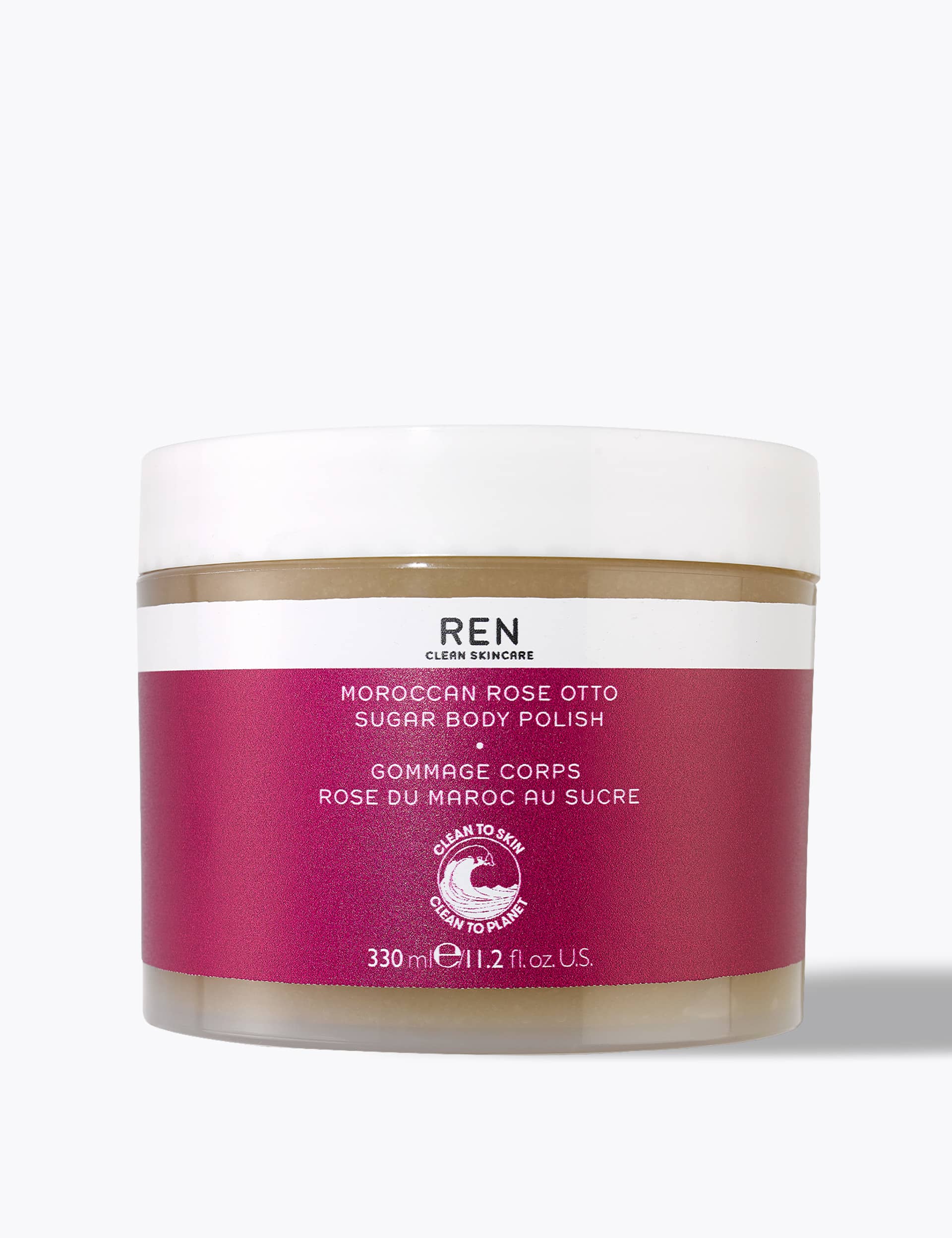 Ren Moroccan Rose Otto Sugar Body Polish 330ml