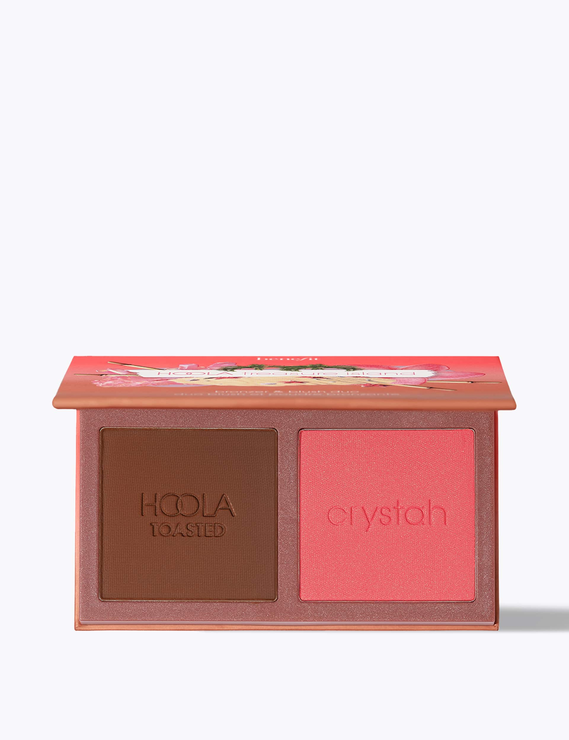 Benefit Hoola Mini Bronzer & Blush Duo - Hoola Lite matte bronzer & Willa blush 5g - Poppy, Poppy