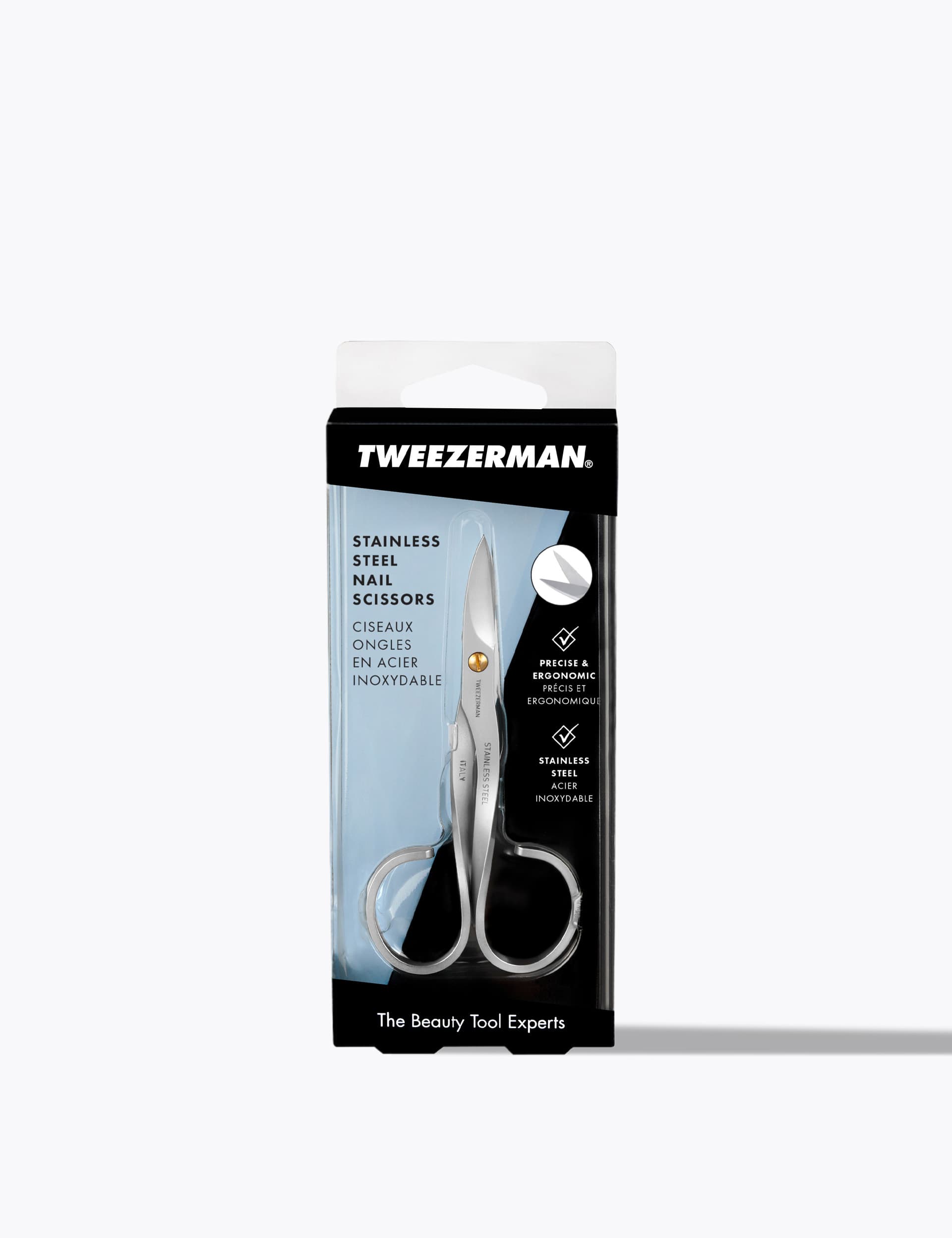 Tweezerman Women's Stainless Steel Nail Scissors