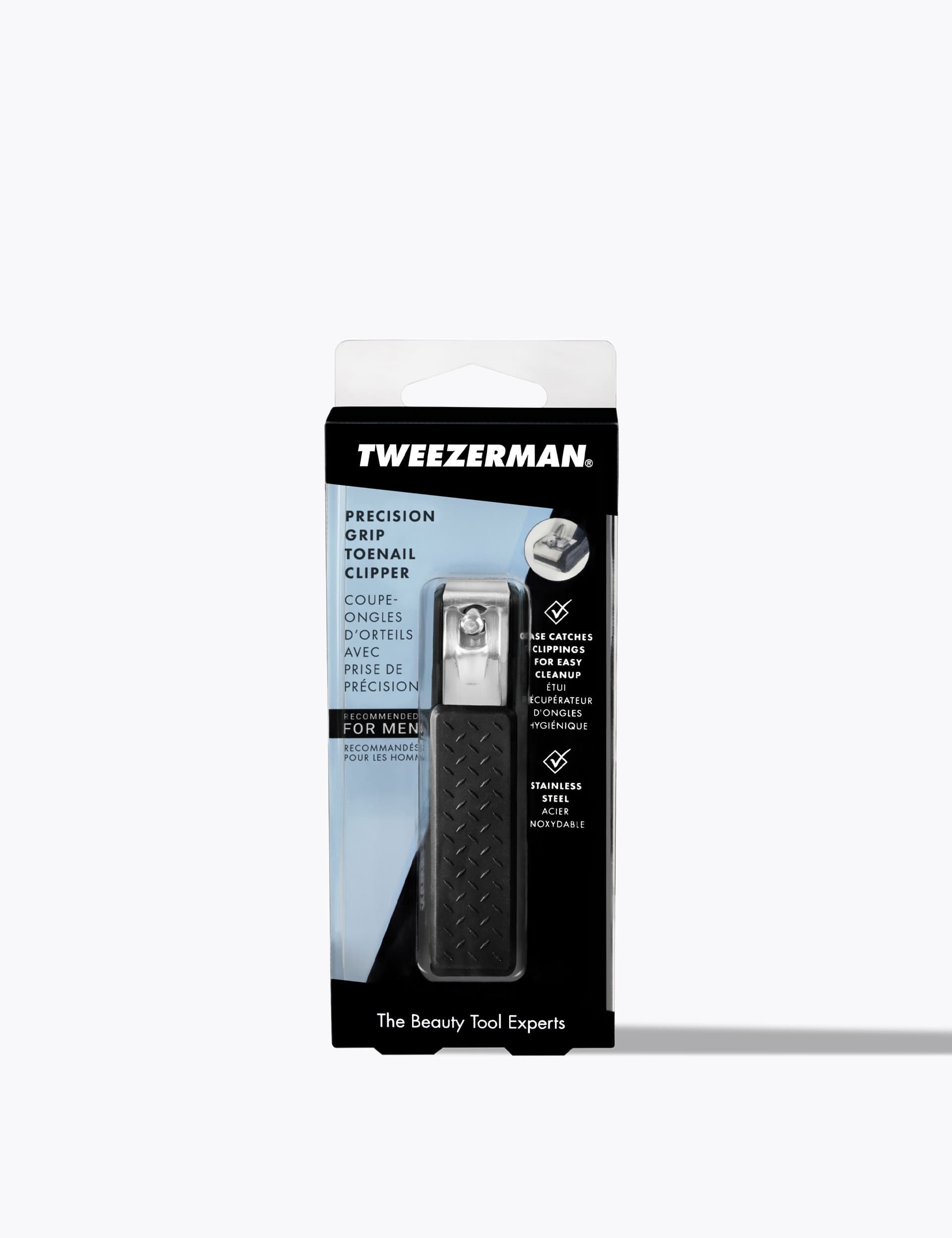 Tweezerman Men's Precision Grip Toenail Clipper