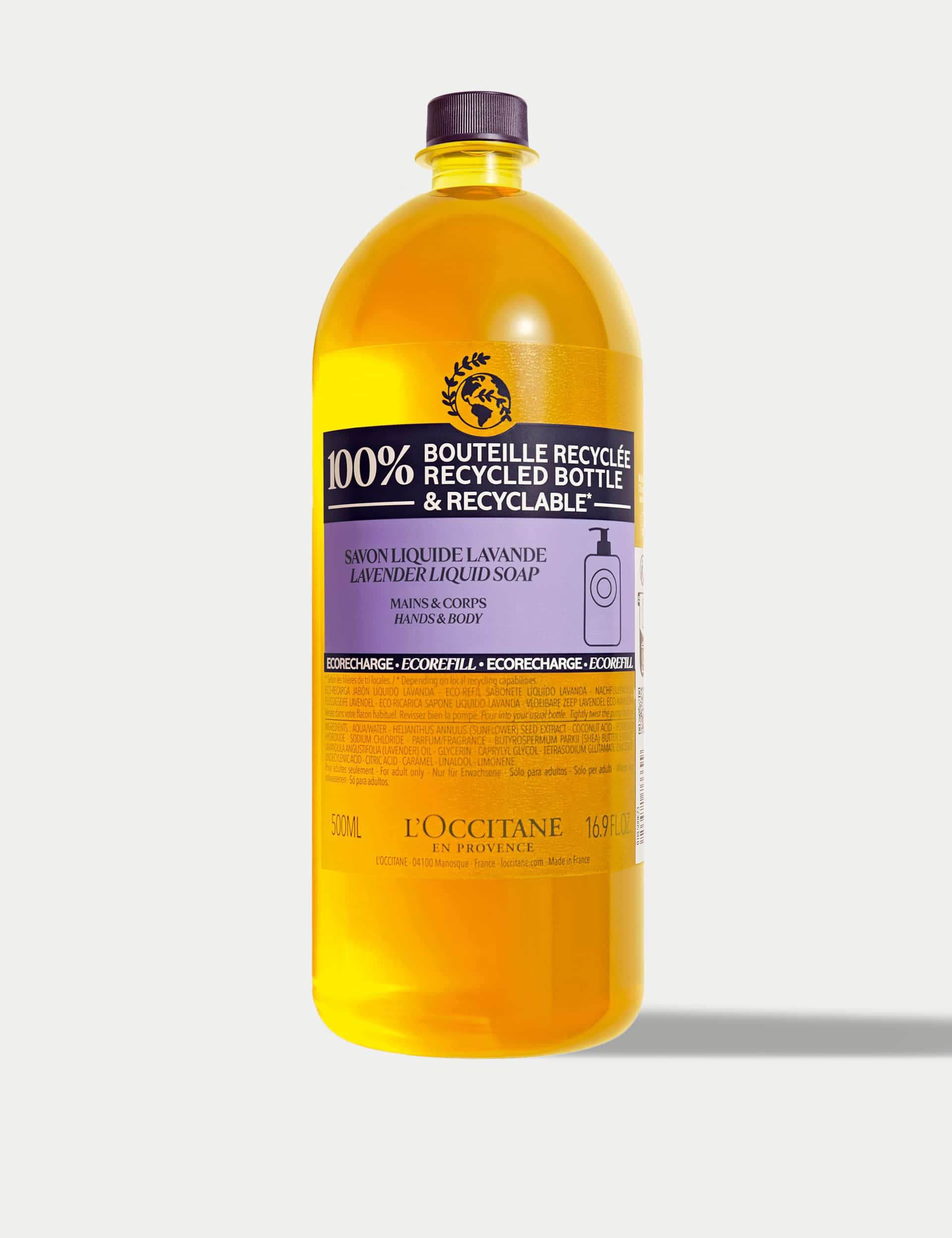 L'Occitane Lavender Refill Liquid Soap 500ml