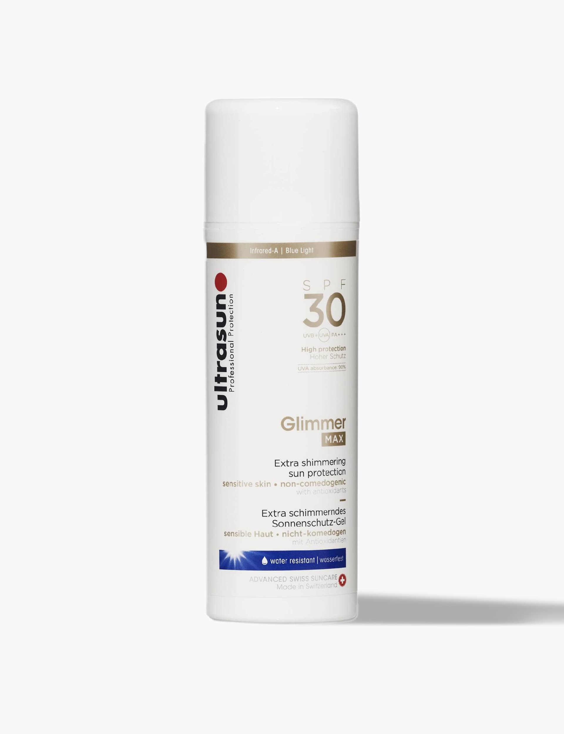 Ultrasun Glimmer Max Cream SPF 30 150ml