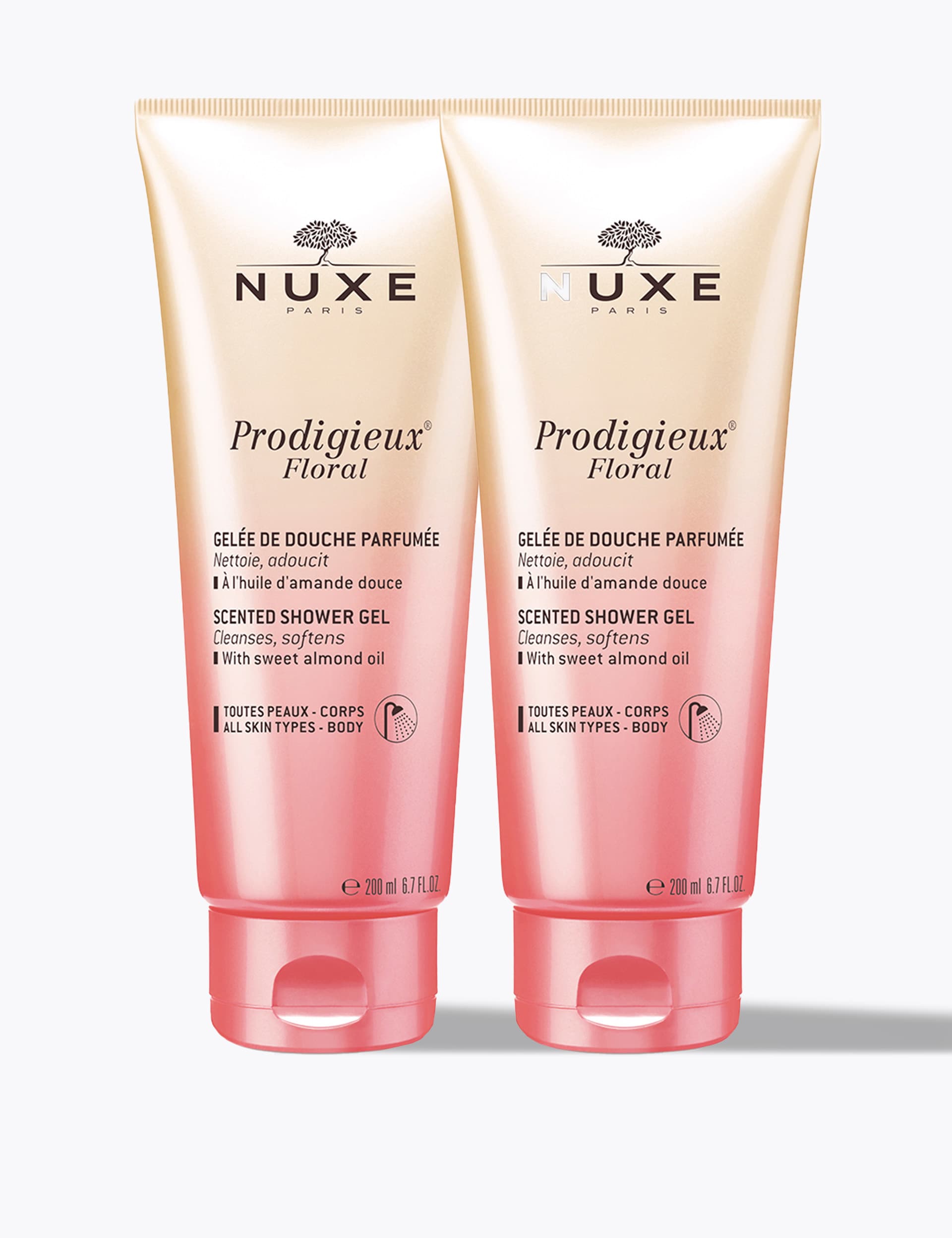 Nuxe Women's Prodigieux Floral Scented Shower Gel Duo 200ml