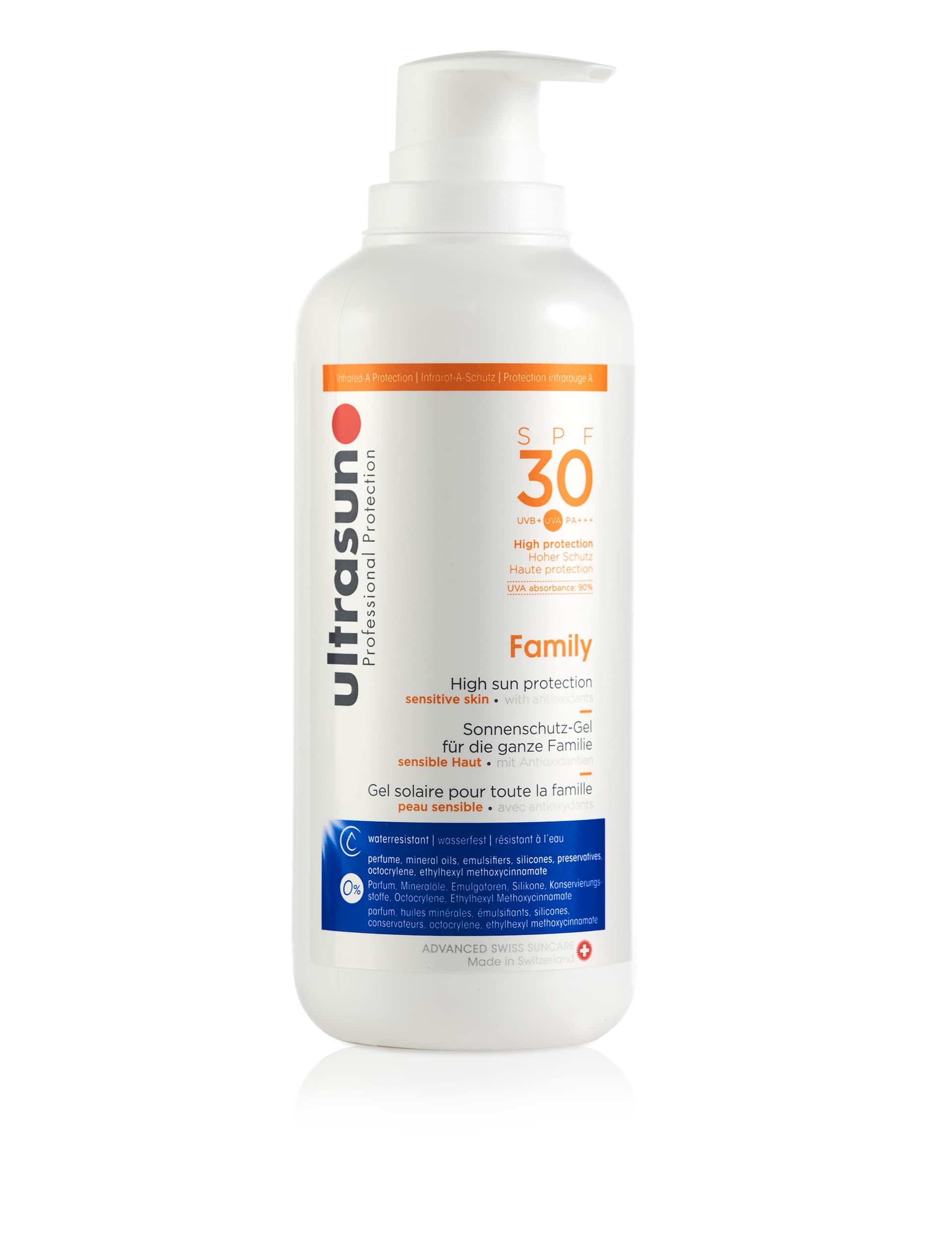 Ultrasun Family Sun Cream SPF 30 400ml