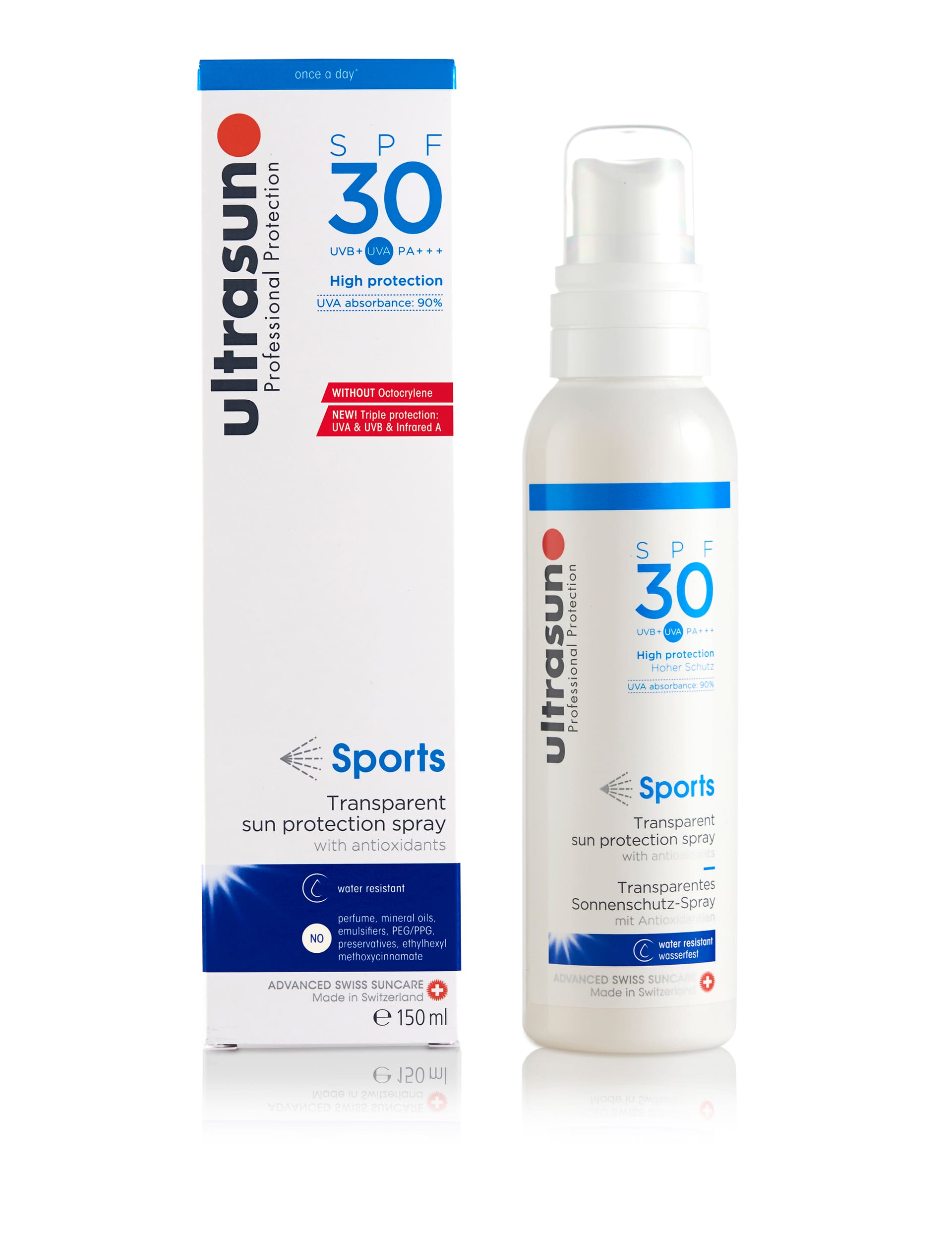 Ultrasun Sports Spray SPF 30 150ml